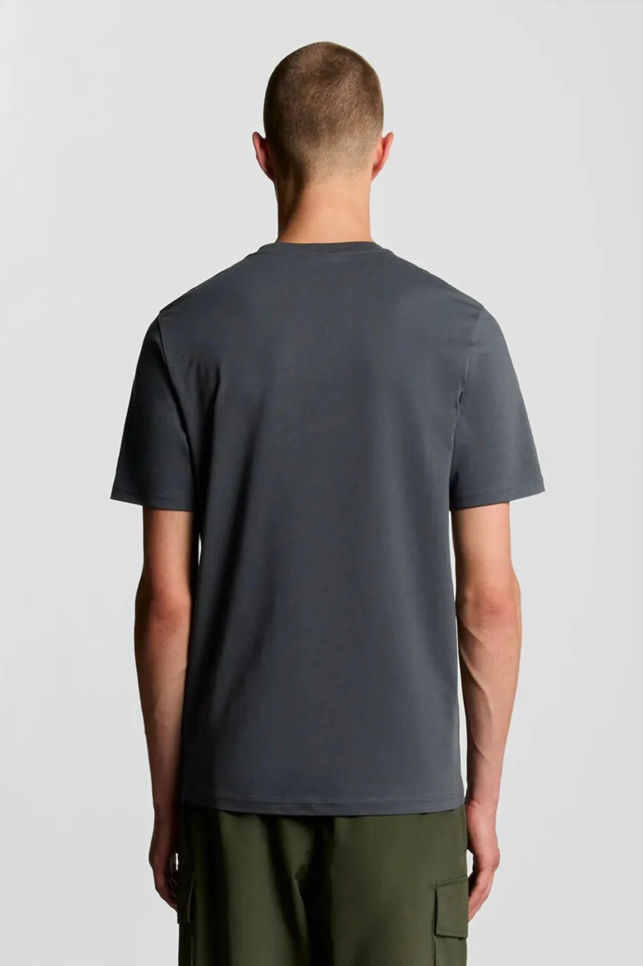 Lyle and Scott Camiseta Hombre Gris Gunmetal Who killed Bambi?
