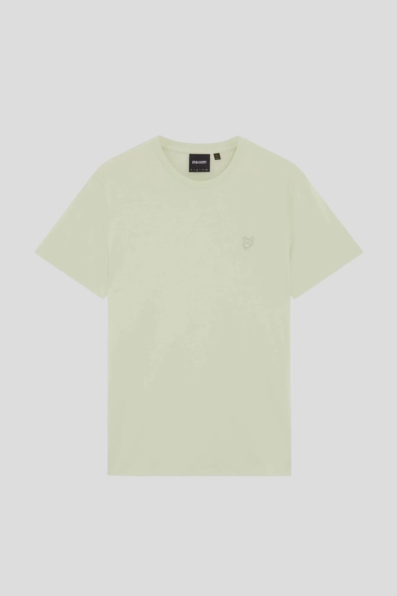 Lyle and Scott Camiseta Hombre Superfine Verde Who killed Bambi?