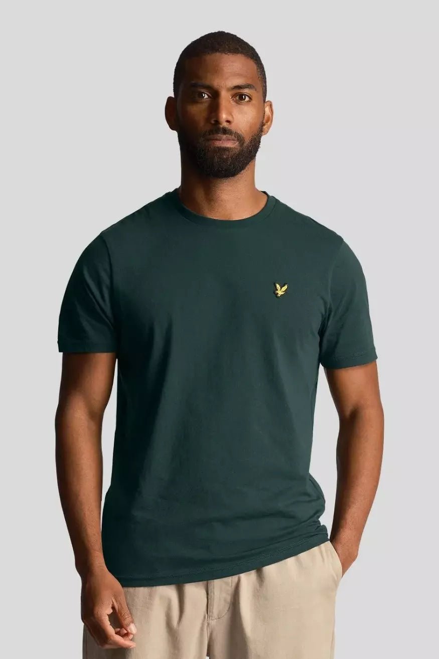 Lyle and Scott Camiseta Hombre Verde Oscuro Who killed Bambi?