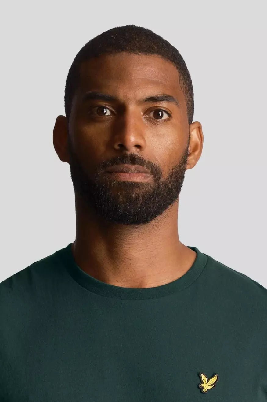 Lyle and Scott Camiseta Hombre Verde Oscuro Who killed Bambi?