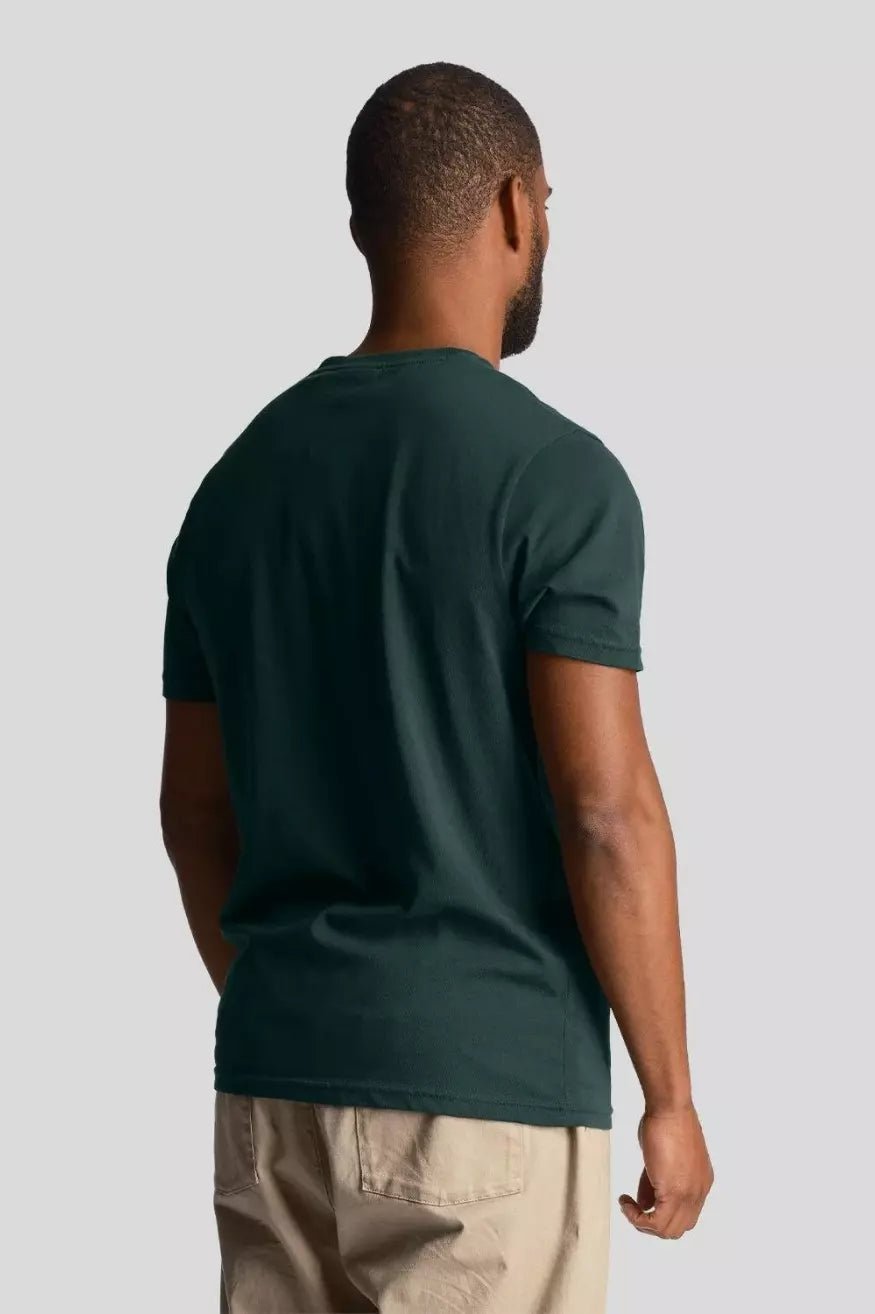 Lyle and Scott Camiseta Hombre Verde Oscuro Who killed Bambi?