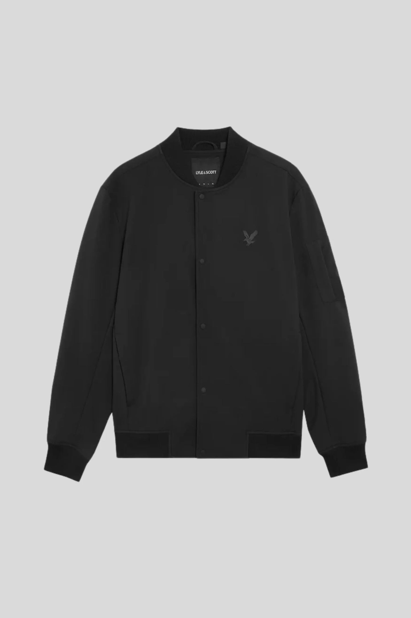 Lyle and Scott Chaqueta Hombre Bomber Negra Who killed Bambi?