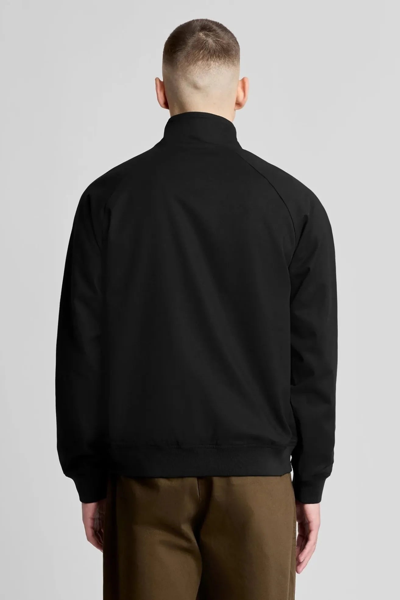 Lyle and Scott Chaqueta Hombre Harrington Negra Who killed Bambi?