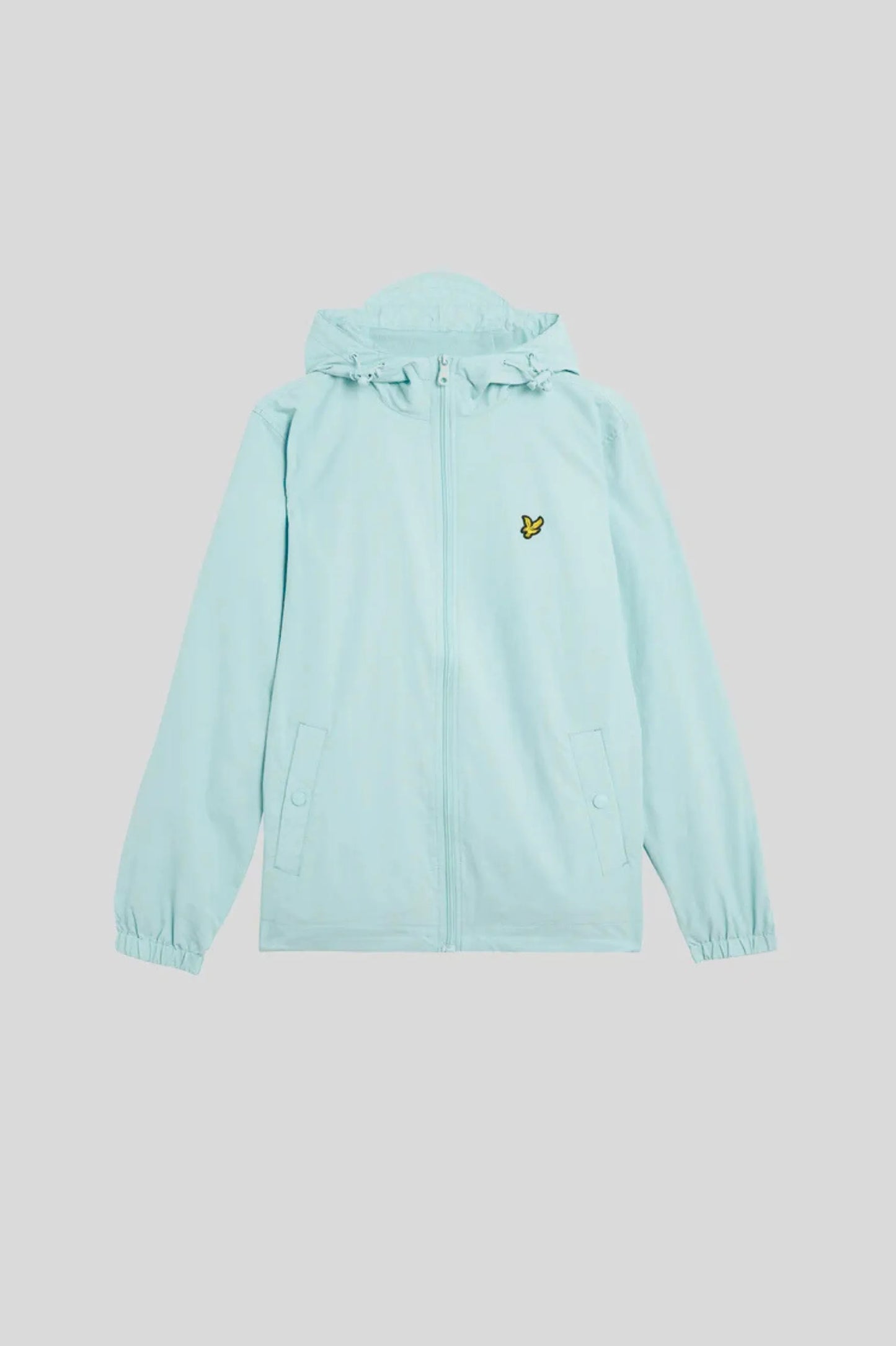 Lyle and Scott Chaqueta Hombre Zip Through Hooded Azul Claro Who killed Bambi?