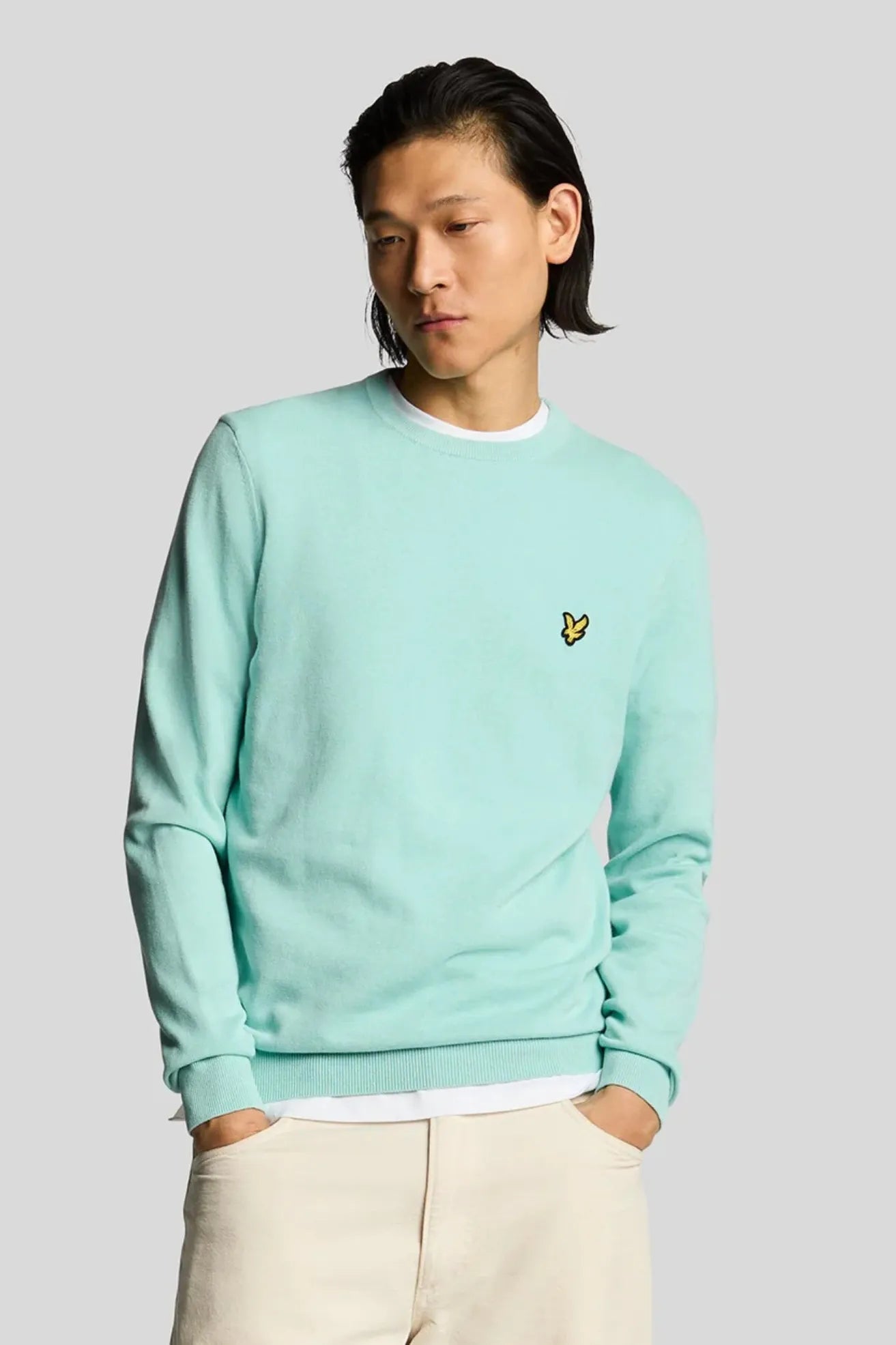 Lyle and Scott Jersey Hombre Algodón Future Blue Who killed Bambi?