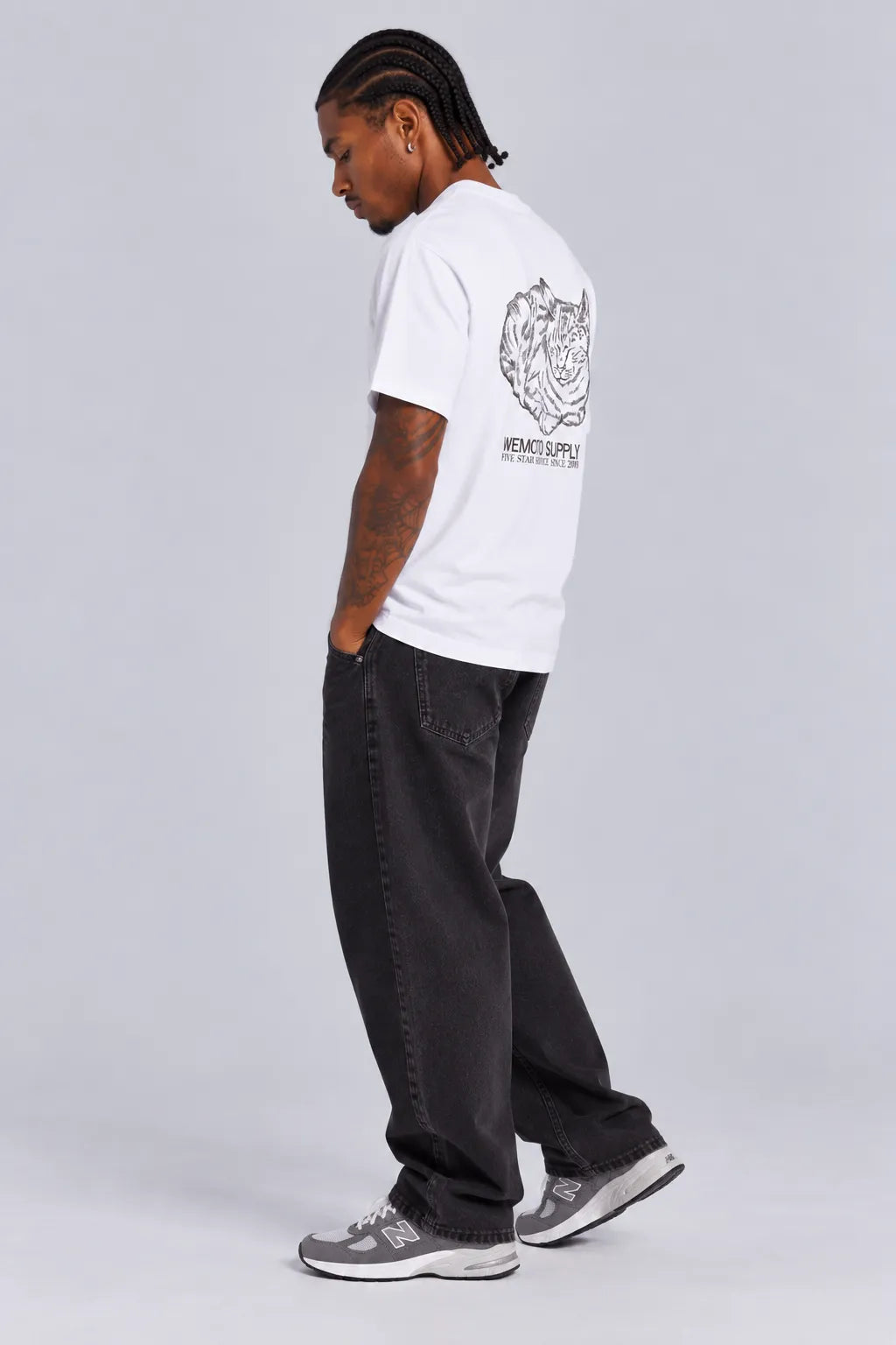 Wemoto Clothing T-shirt Homem Fratelli Branca