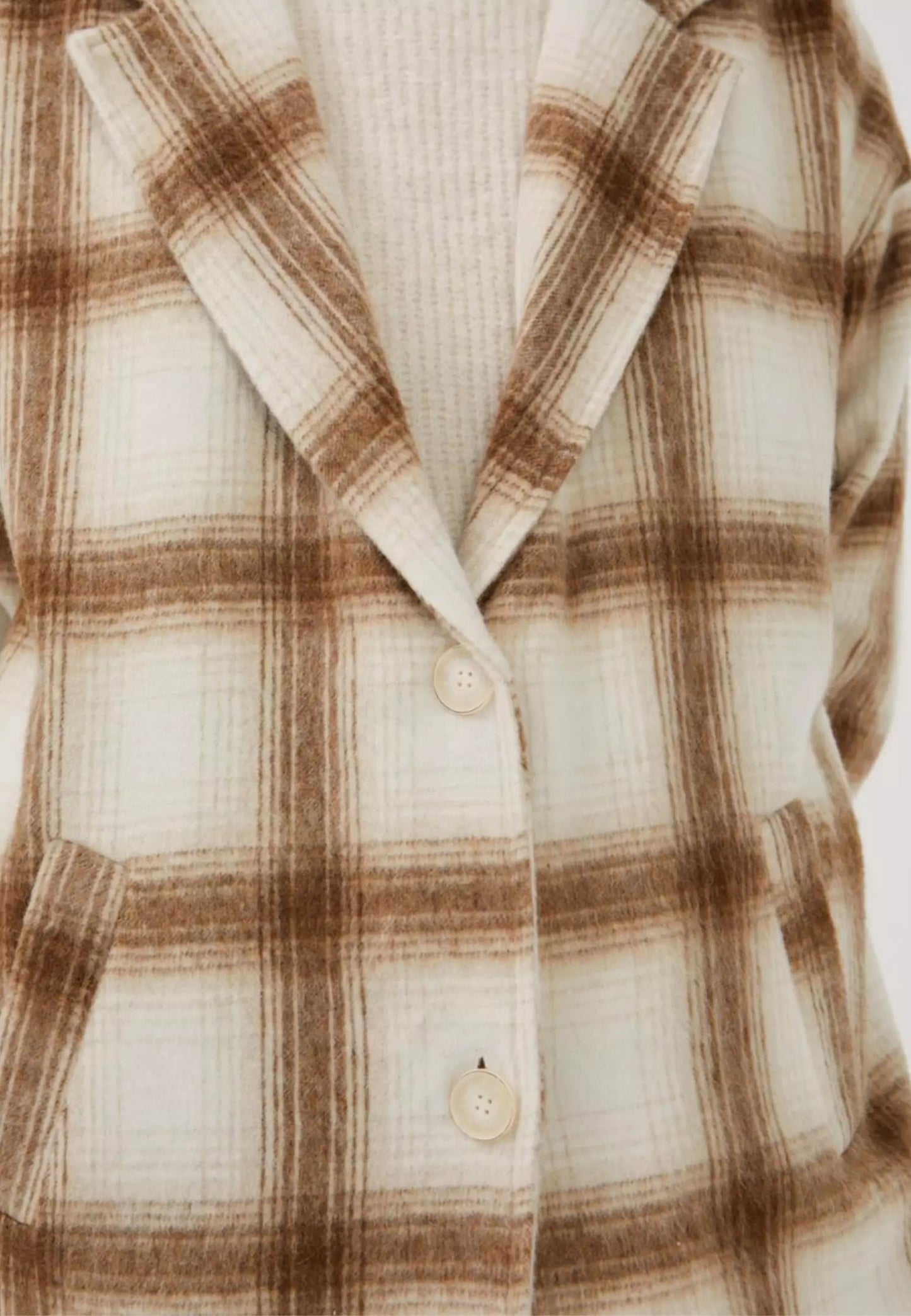 Mus Bombon Abrigo Beleña Cuadros Crudo / Tostado Who killed Bambi?