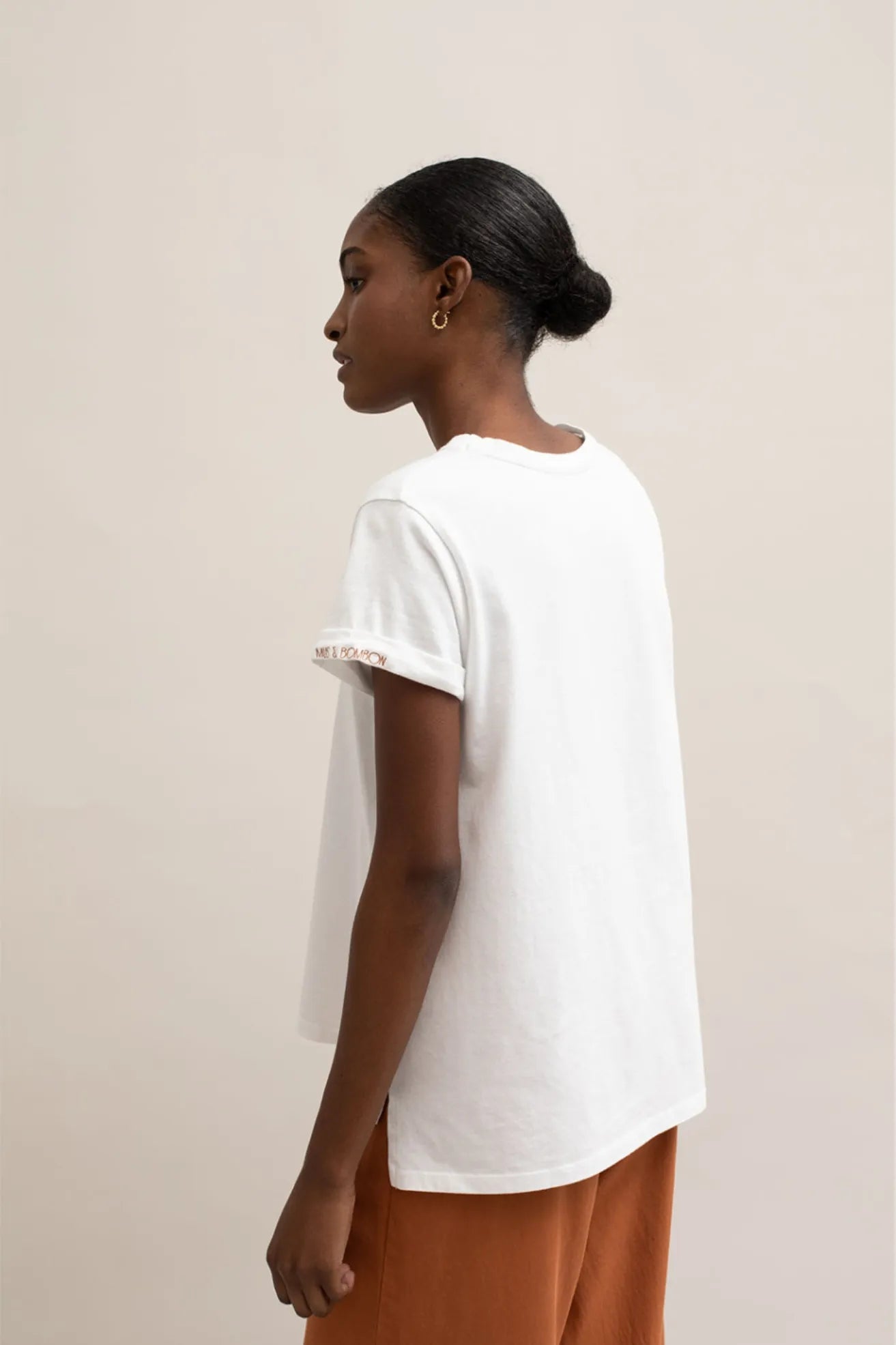 Mus Bombon Camiseta Mujer Básica Blanca Who killed Bambi?