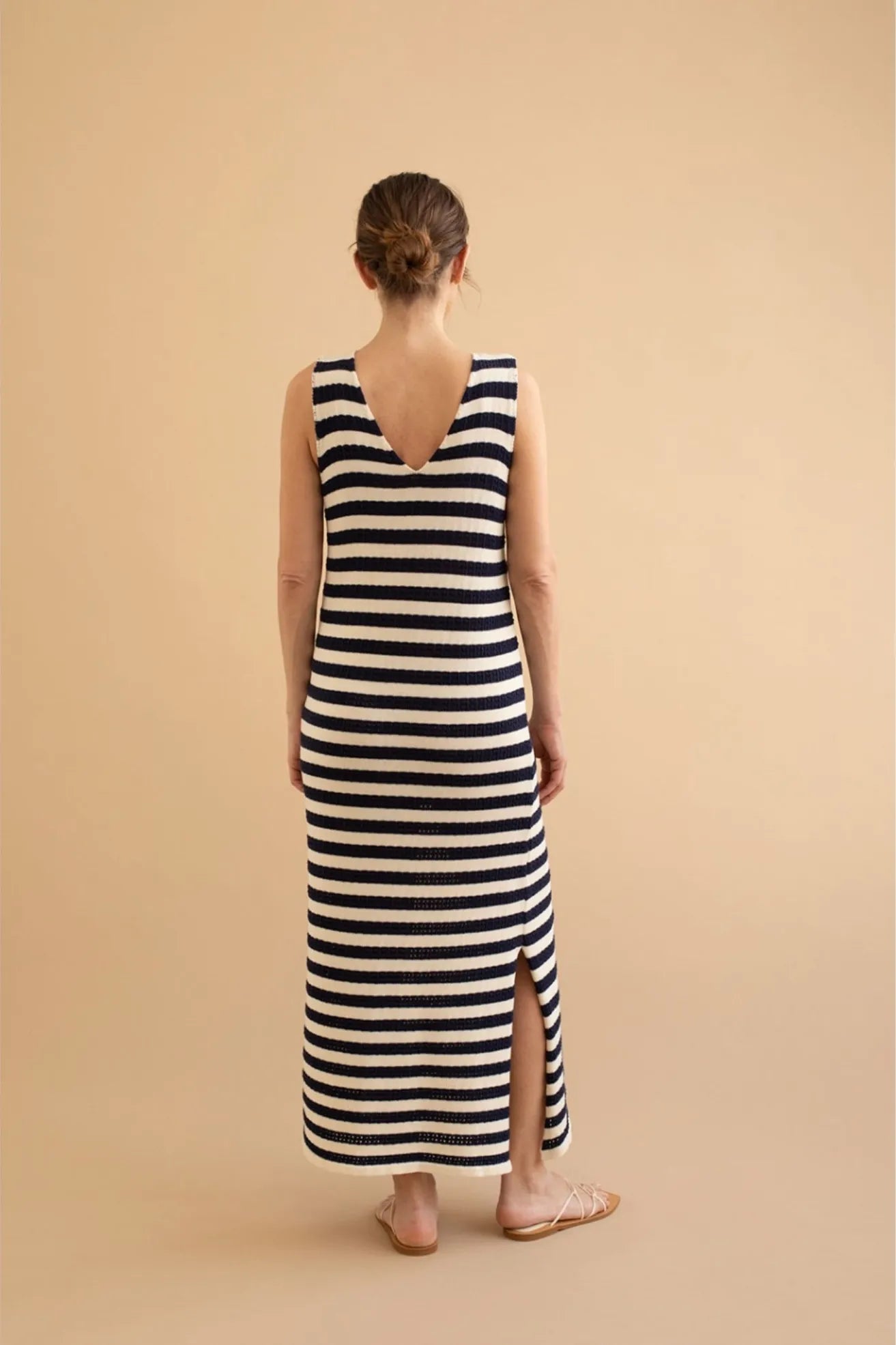 Mus Bombon Vestido Largo Rayas Palawan Azul Who killed Bambi?