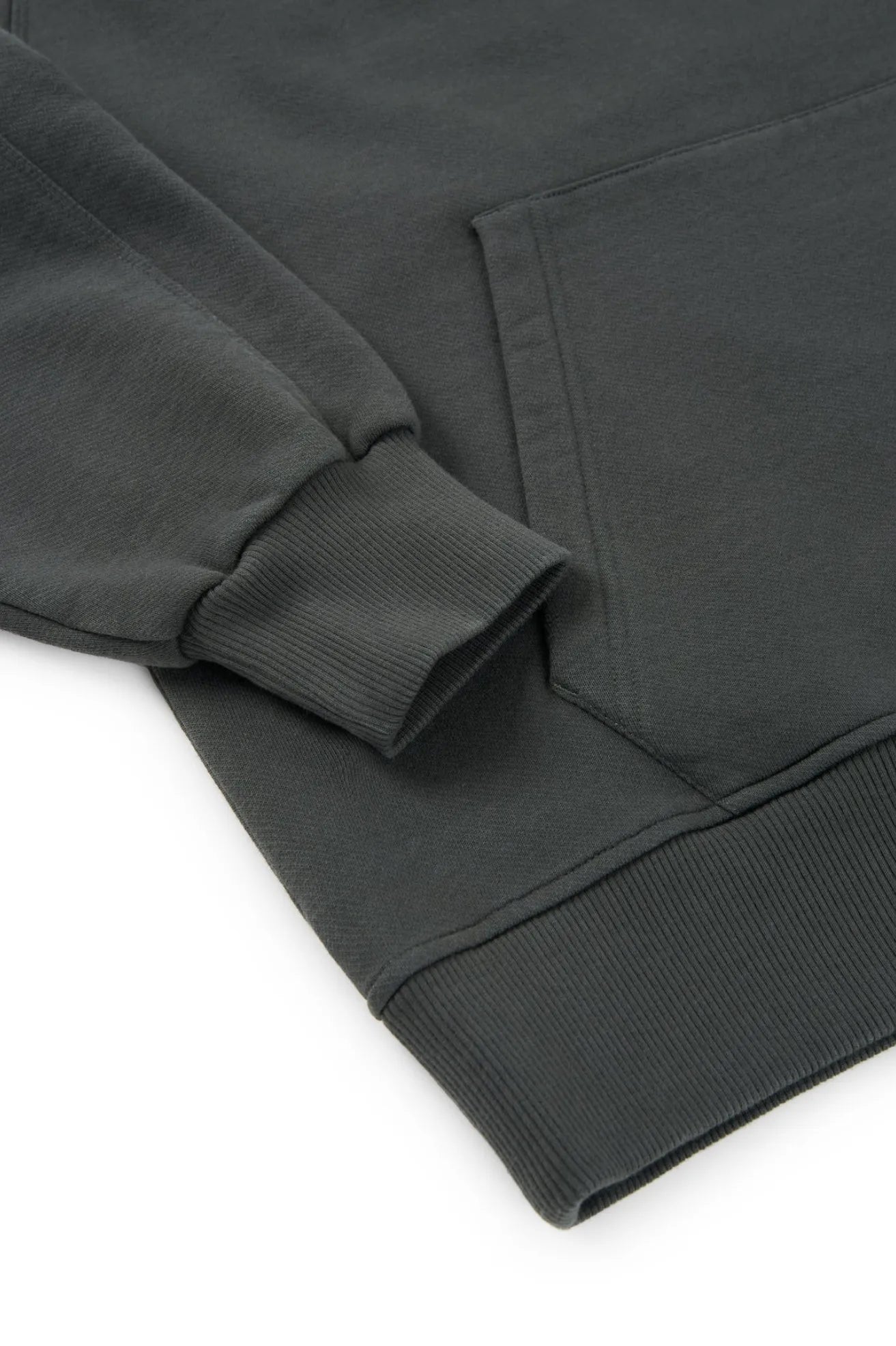 NWHR Sudadera Hombre Capucha Negro Lavado Who killed Bambi?