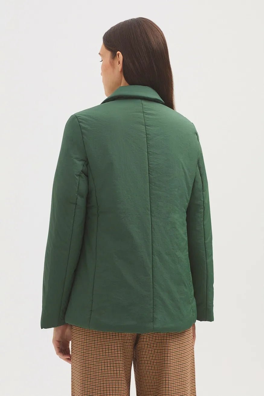 Nice Things Chaqueta Mujer Acolchada Verde Who killed Bambi?