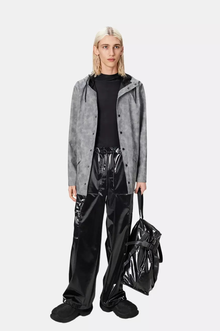 Rains Chubasquero Jacket Distressed Grey Talla S Who killed Bambi?