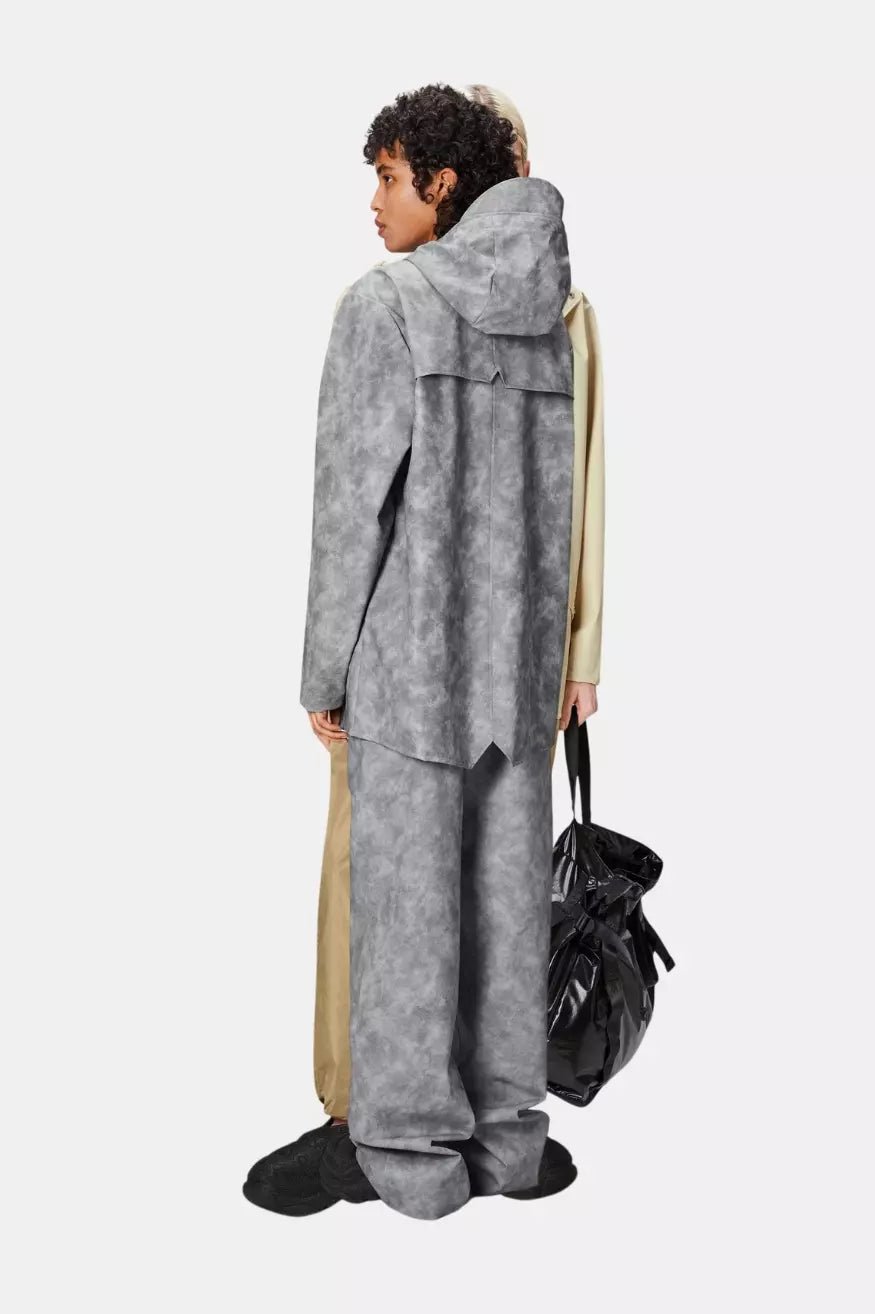 Rains Chubasquero Jacket Distressed Grey Talla S Who killed Bambi?