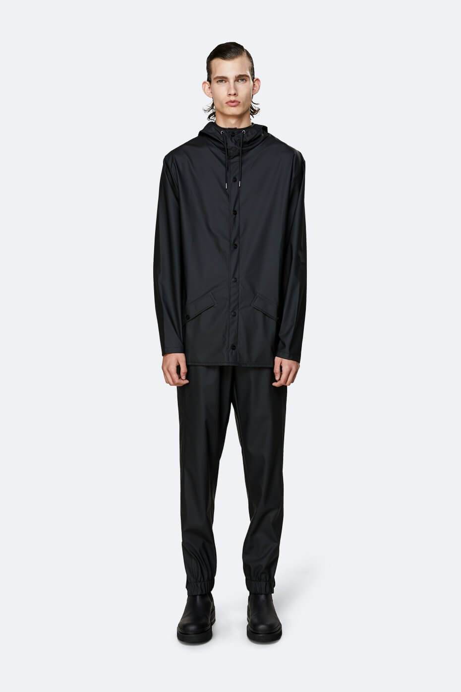 Rains Chubasquero Jacket Negro Who killed Bambi?