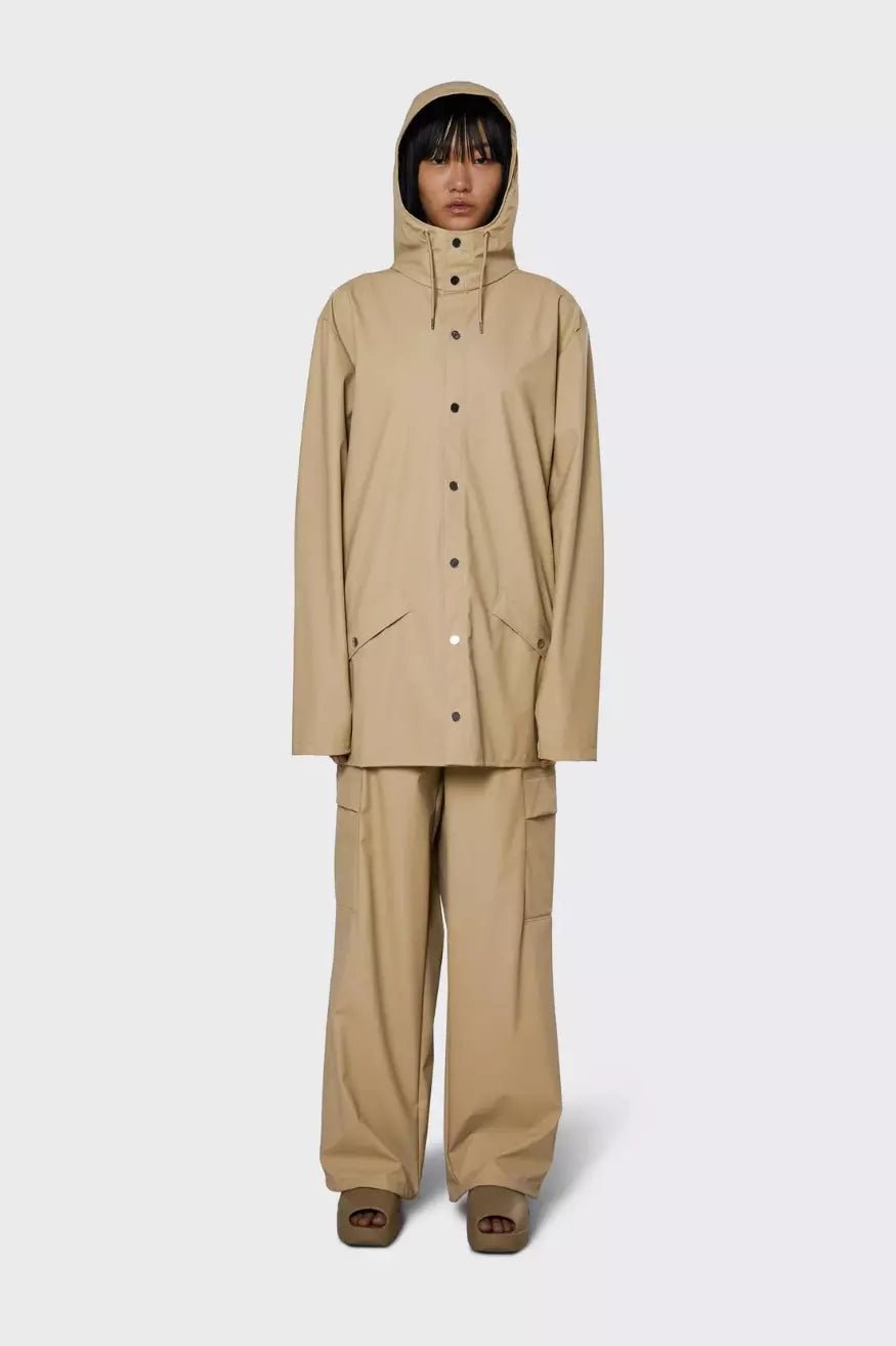 Rains Chubasquero Jacket Sand Who killed Bambi?