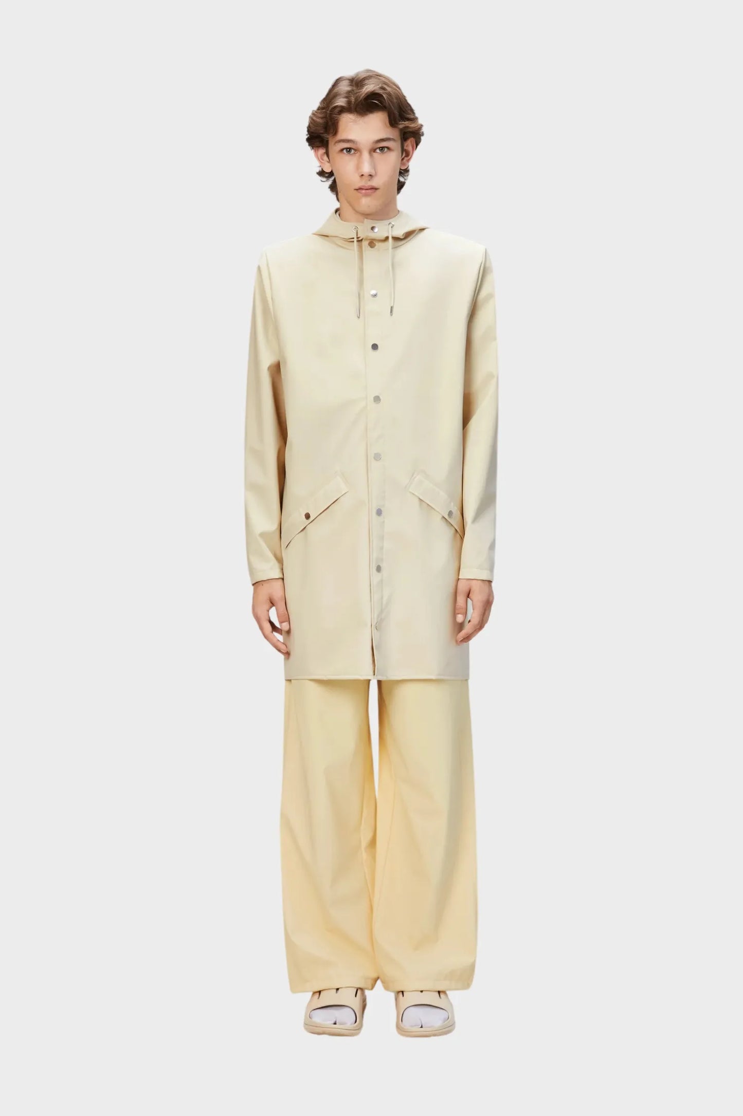 Rains Chubasquero Long Jacket Dune Who killed Bambi?