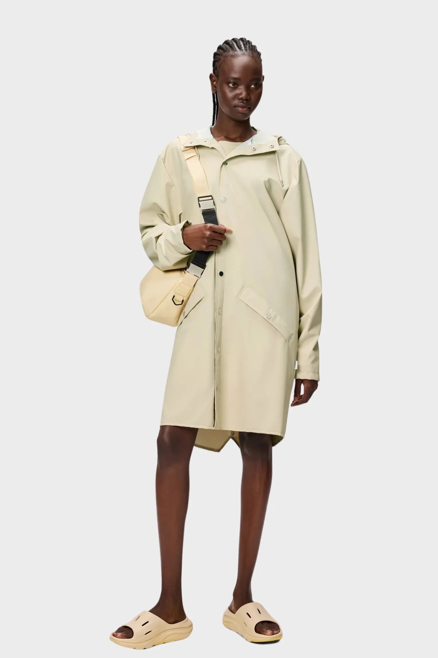 Rains Chubasquero Long Jacket Dune Who killed Bambi?