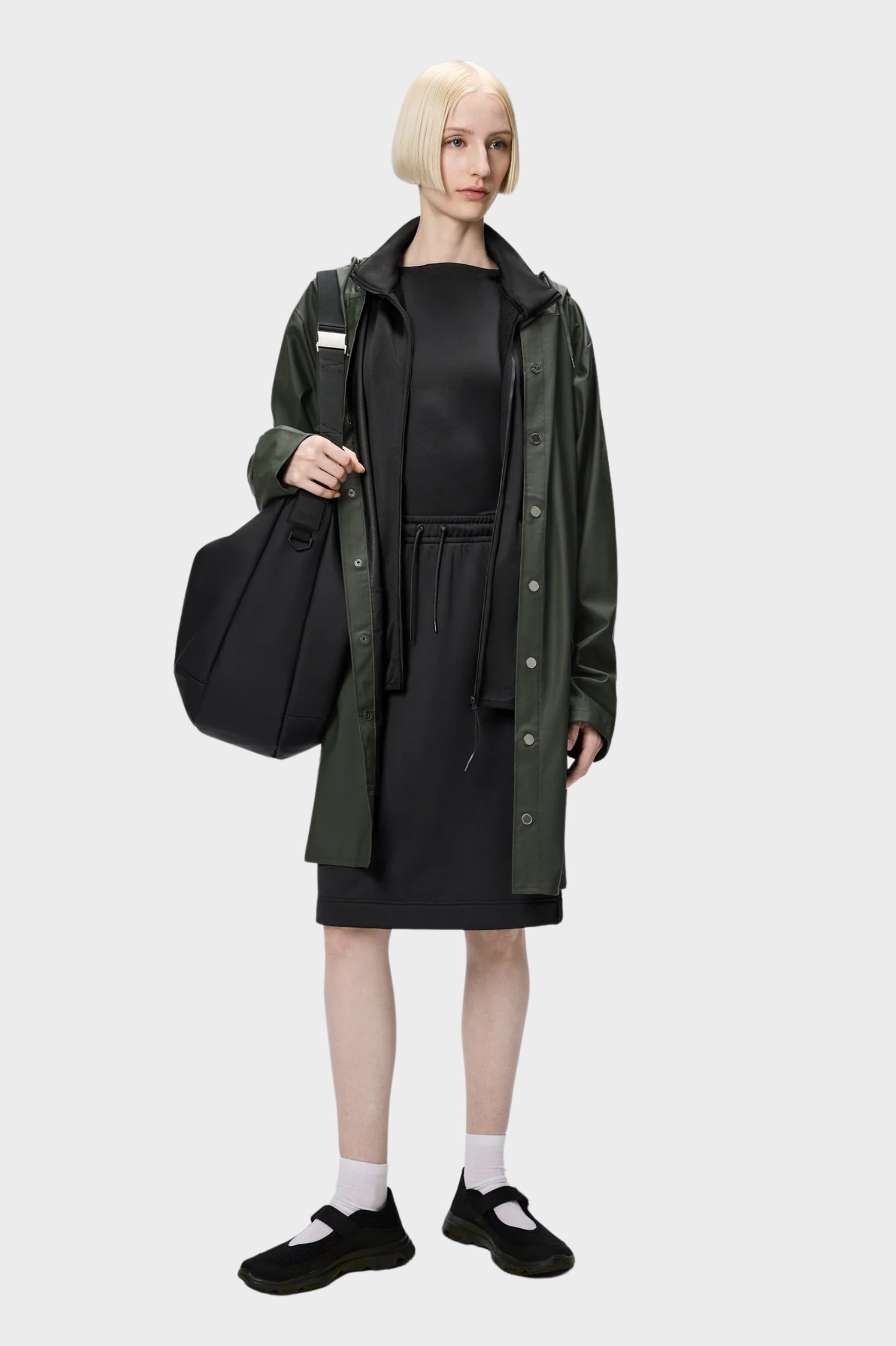 Rains Chubasquero Long Jacket Verde Who killed Bambi?