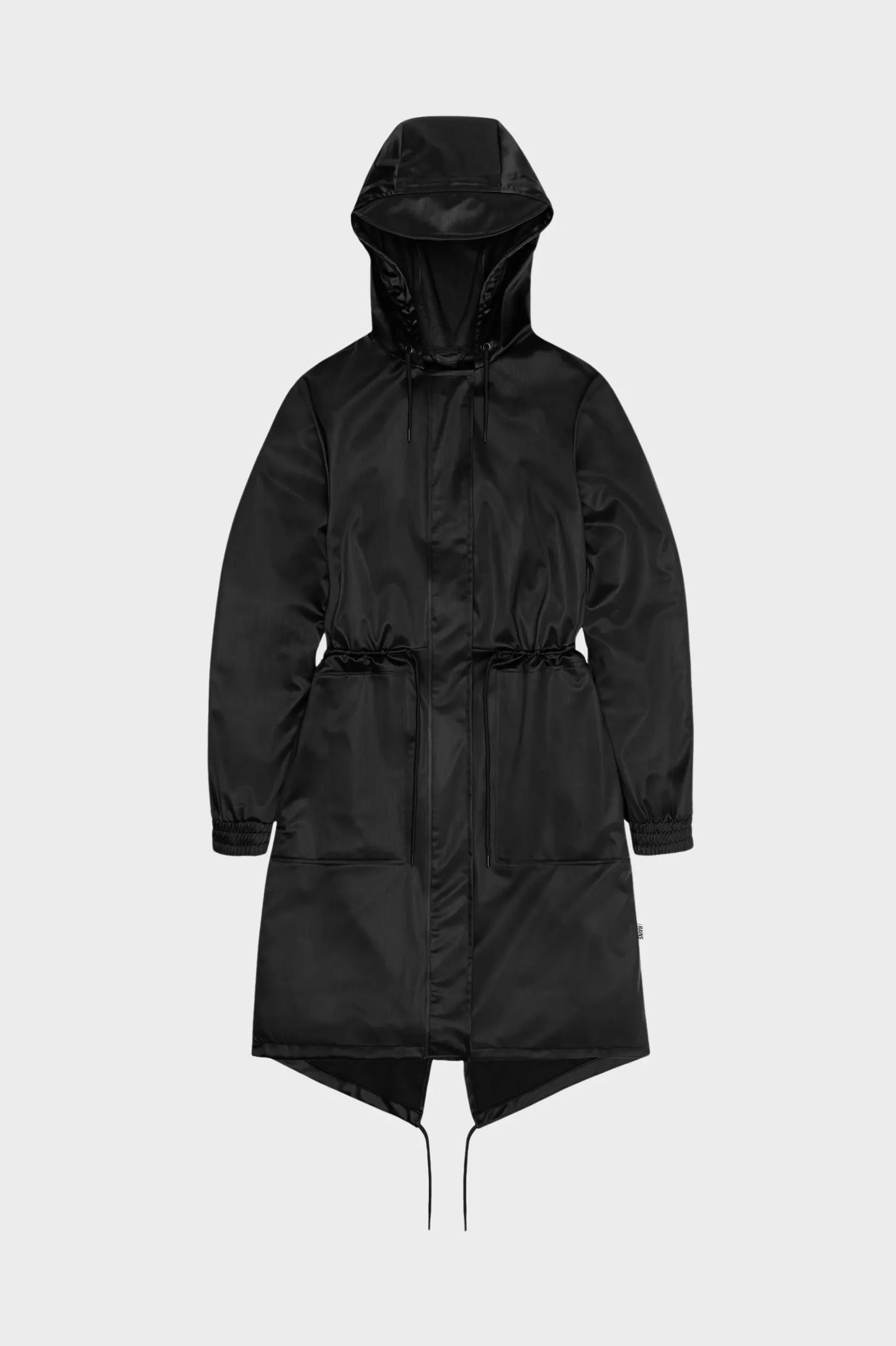 Rains Chubasquero Mujer String W Parka Black Grain Who killed Bambi?