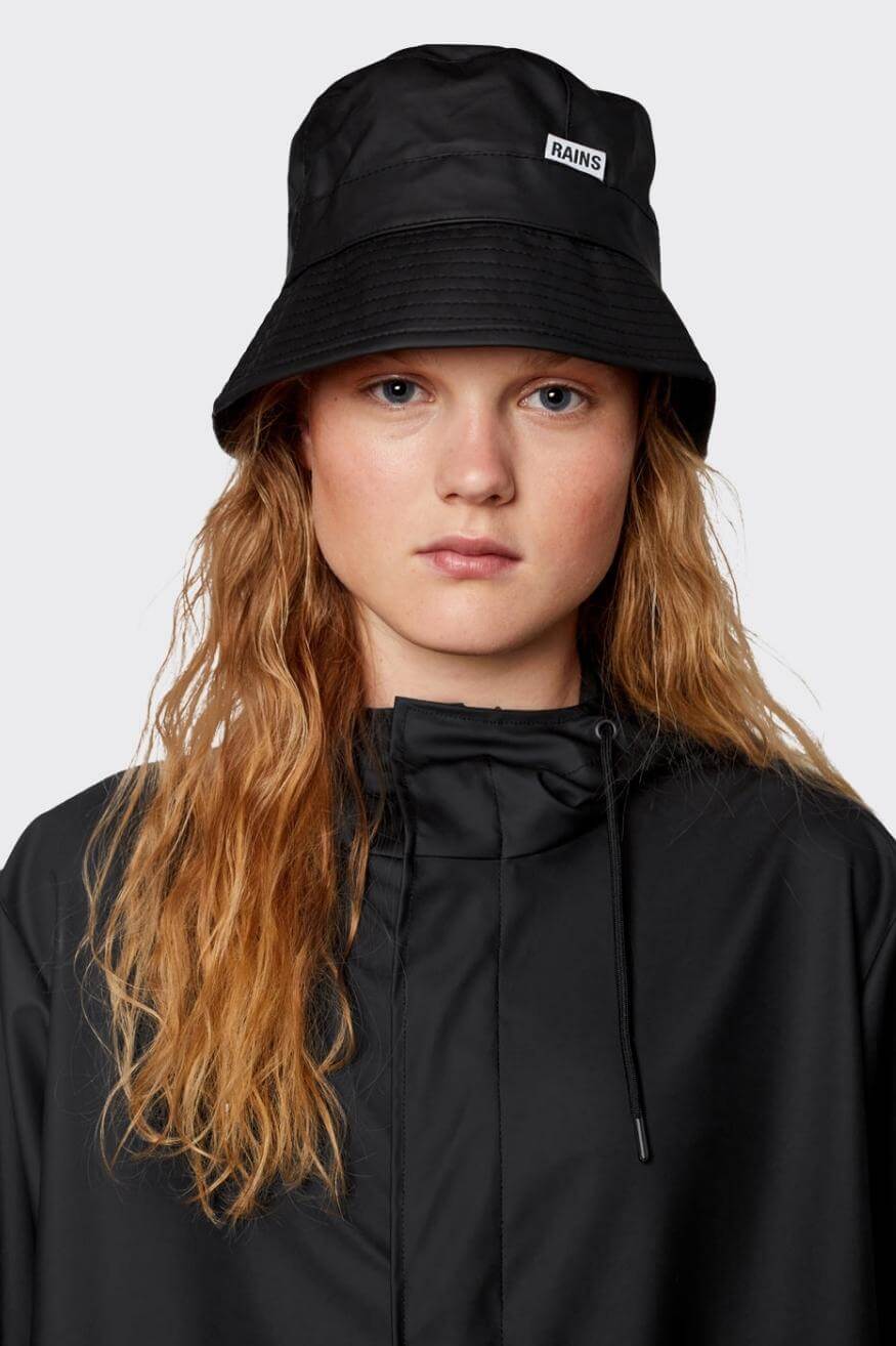 Rains Gorro Bucket Hat Negro Who killed Bambi?