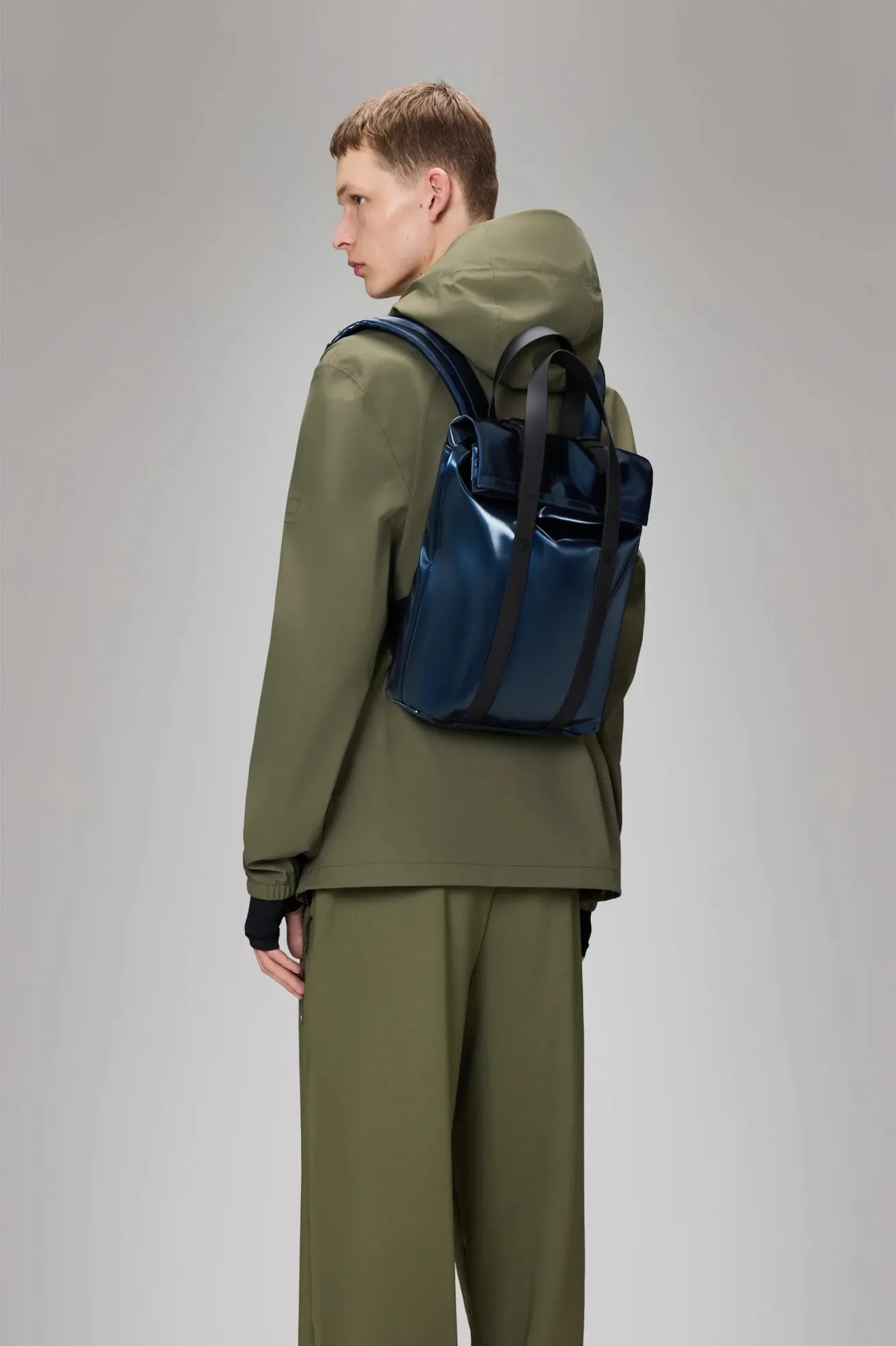 Rains Mochila 2 Way Tote Backpack Mini Spill Who killed Bambi?