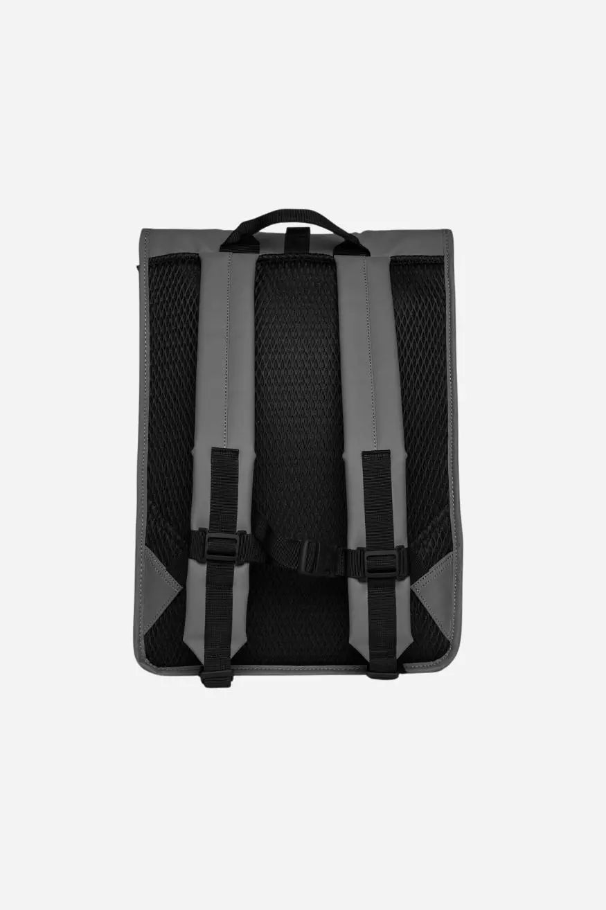 Rains Mochila Rolltop Rucksack Gris Who killed Bambi?