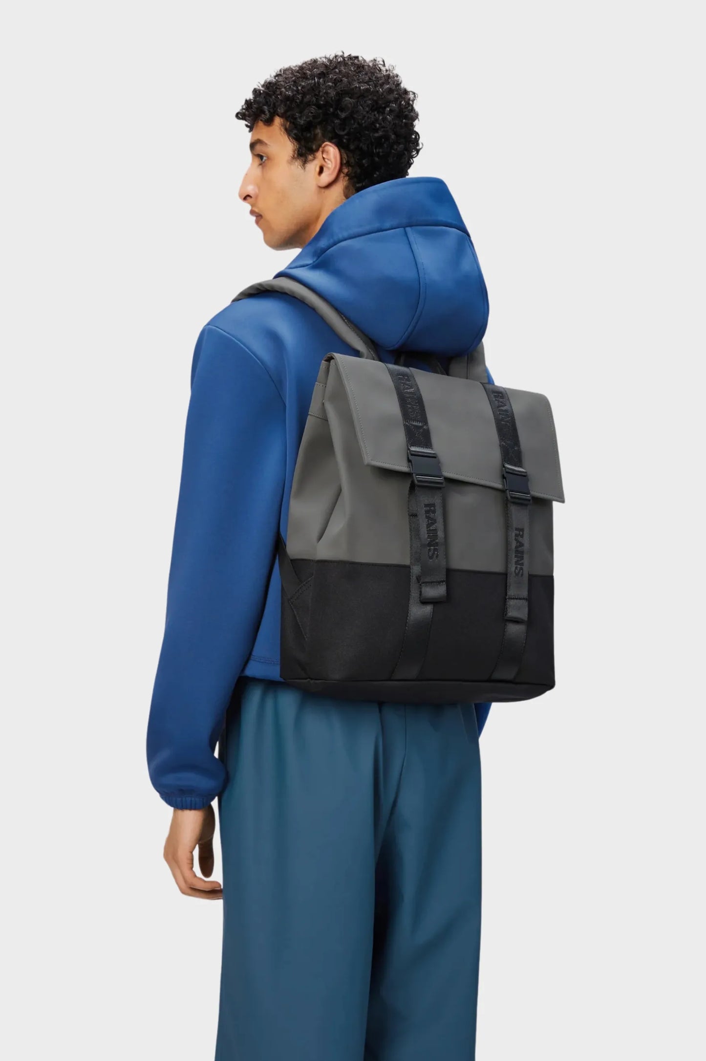 Rains Mochila Trail MSN Bag Gris Who killed Bambi?