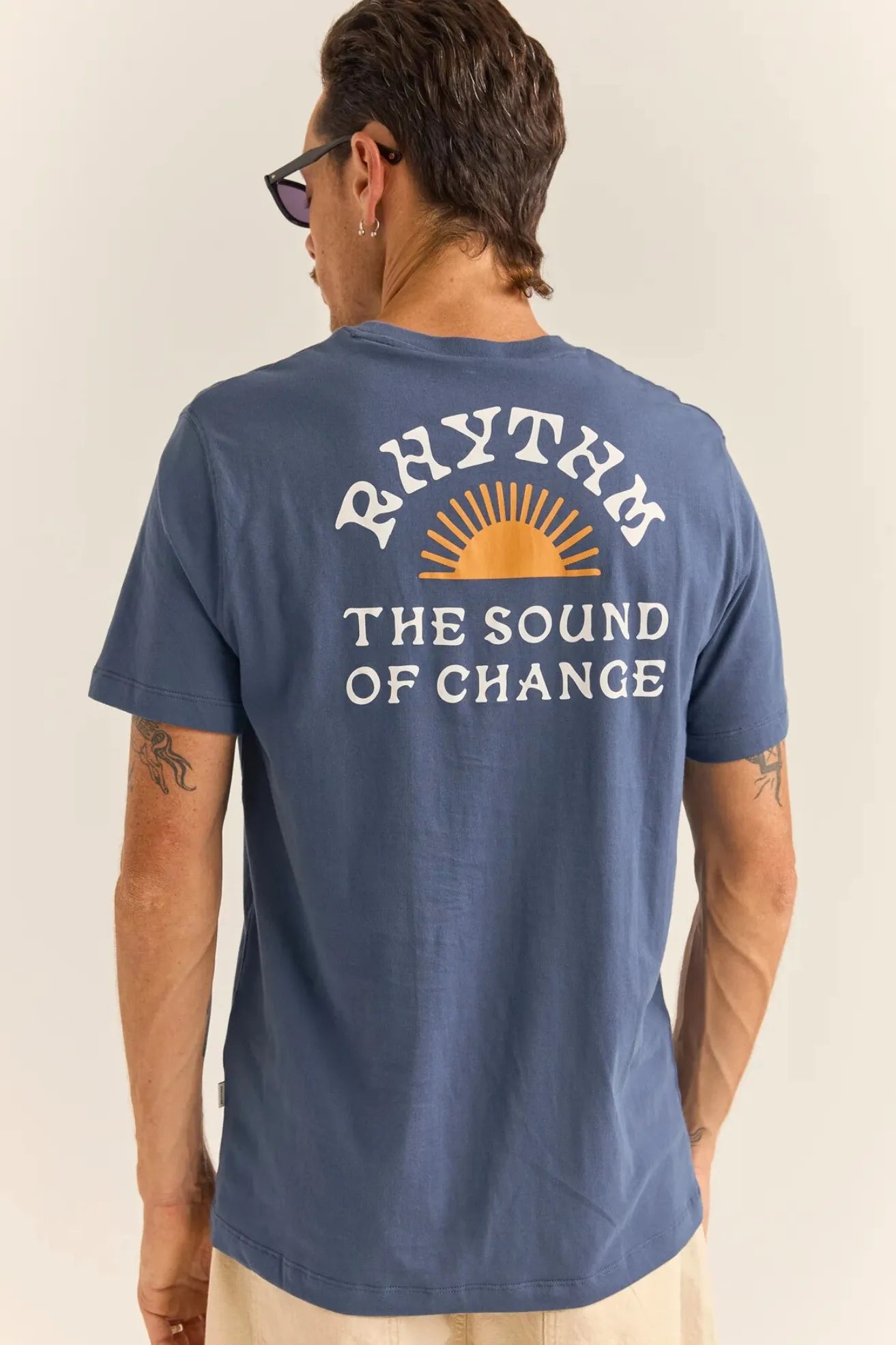 Rhythm Camiseta Hombre Awake Azul Who killed Bambi?