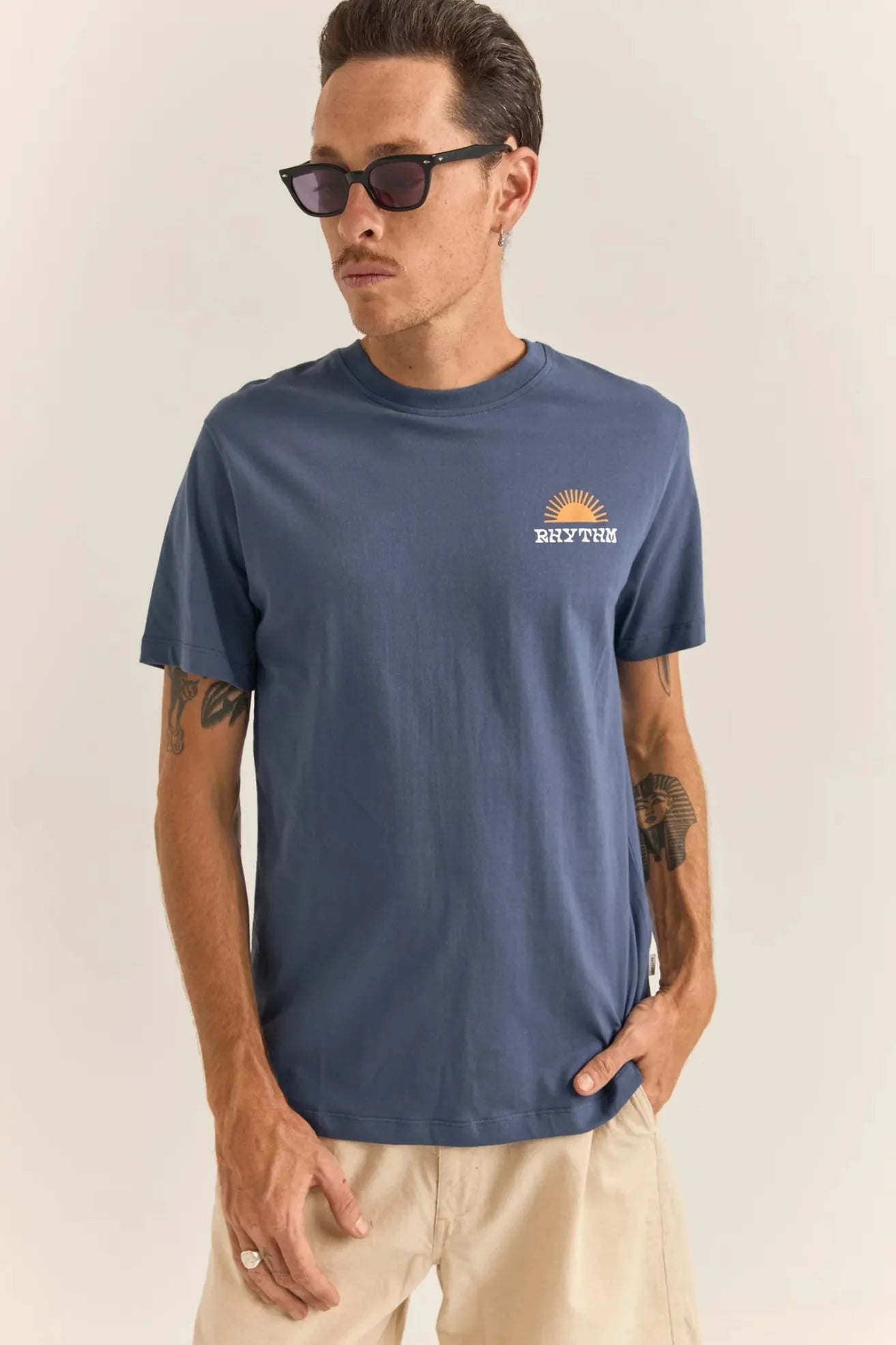Rhythm Camiseta Hombre Awake Azul Who killed Bambi?