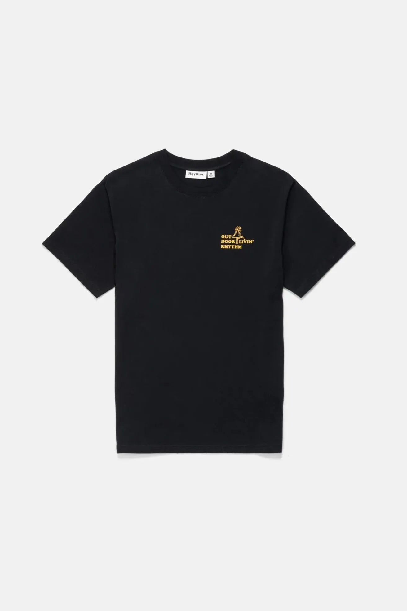 Rhythm Camiseta Hombre Outdoor Livin Negra Who killed Bambi?