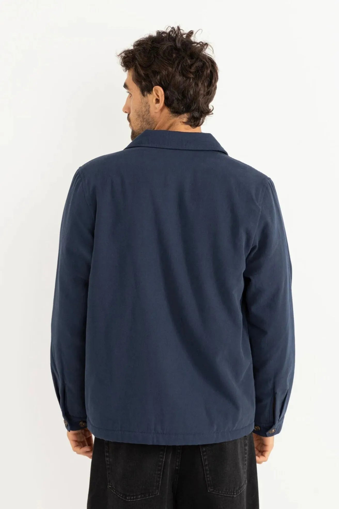 Rhythm Chaqueta Hombre Sherpa Azul Who killed Bambi?