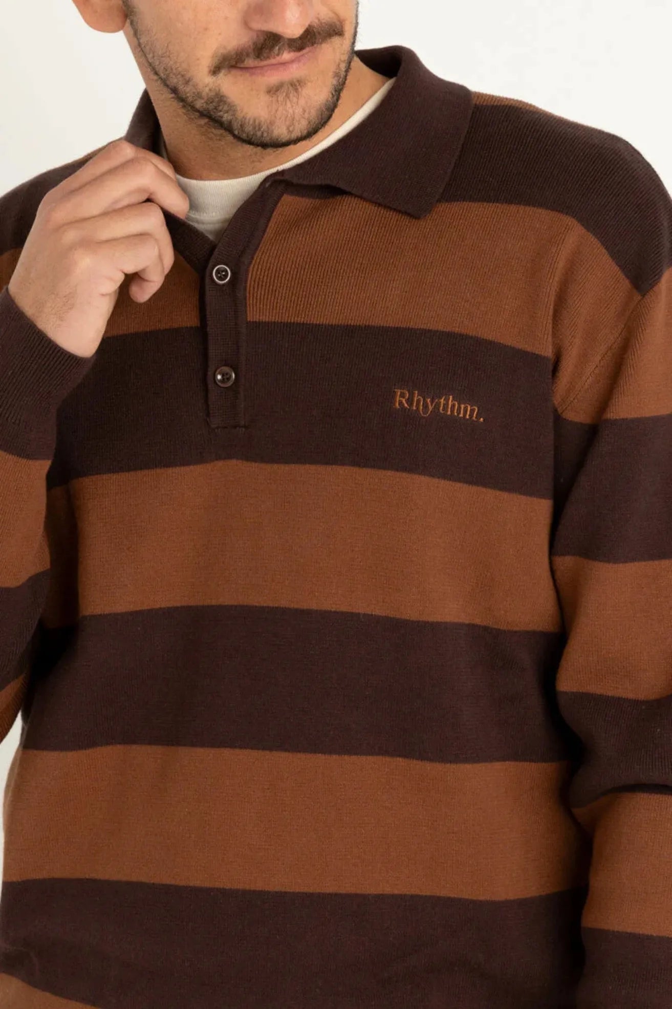 Rhythm Jersey Tipo Polo Hombre Rayas Ventura Who killed Bambi?