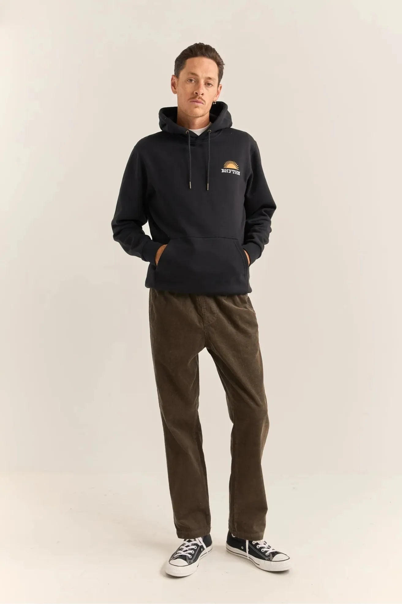 Rhythm Sudadera Hombre Capucha Awake Negra Who killed Bambi?