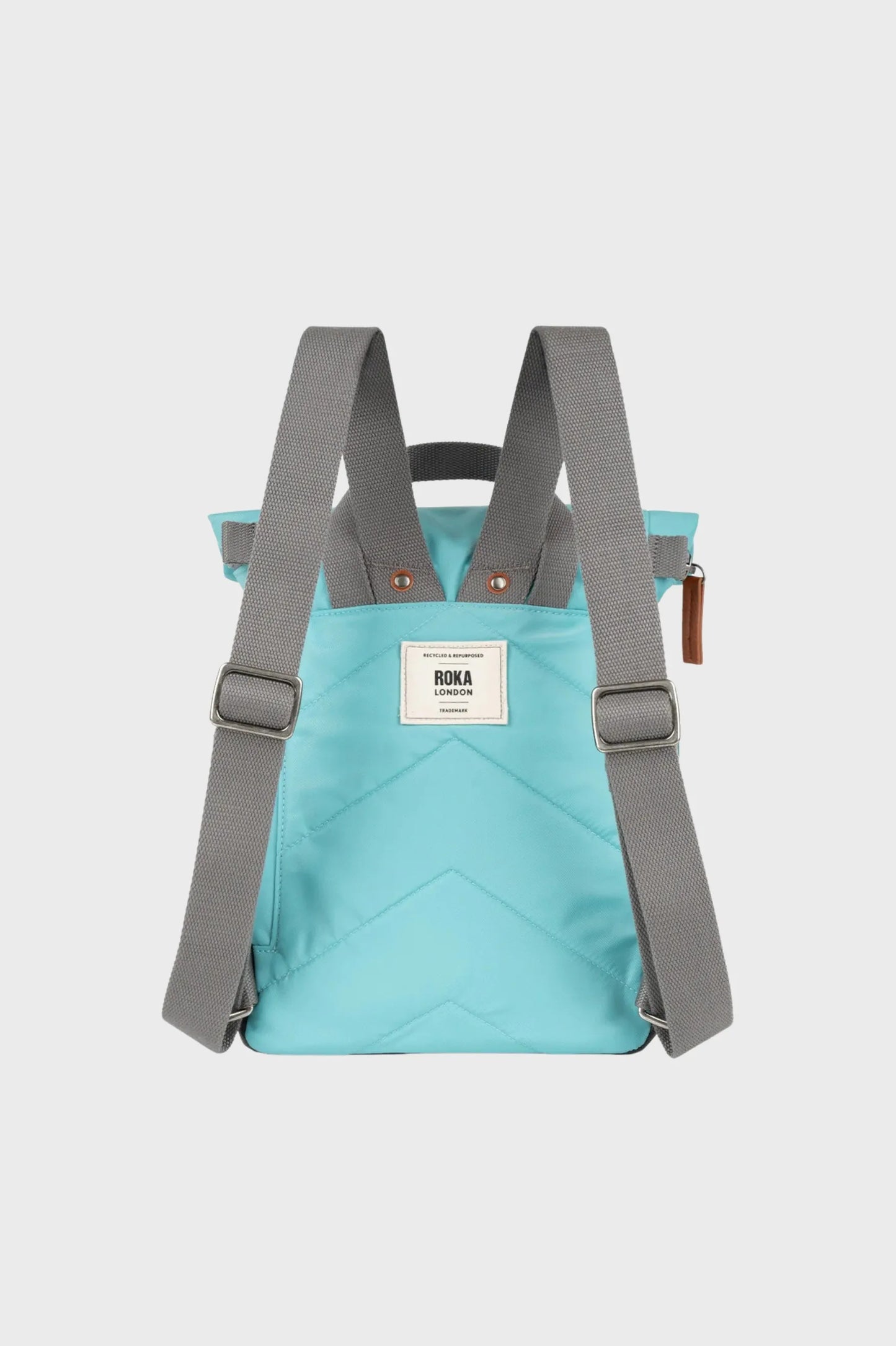 Roka London Mochila Canfield B Recycled Nylon Aquatic Awe Small Who killed Bambi?