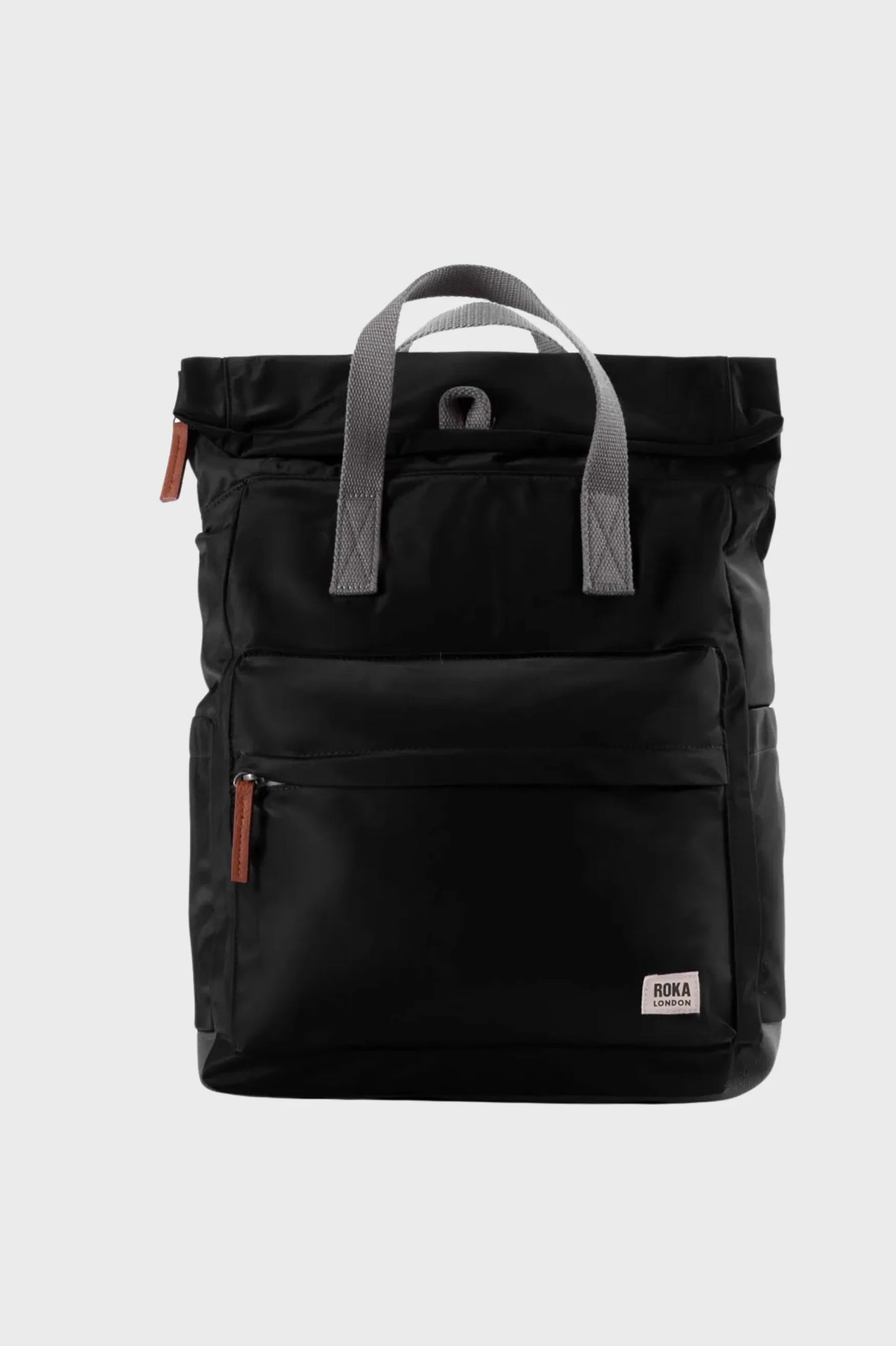 Roka London Mochila Canfield B Recycled Nylon Medium Negra Who killed Bambi?
