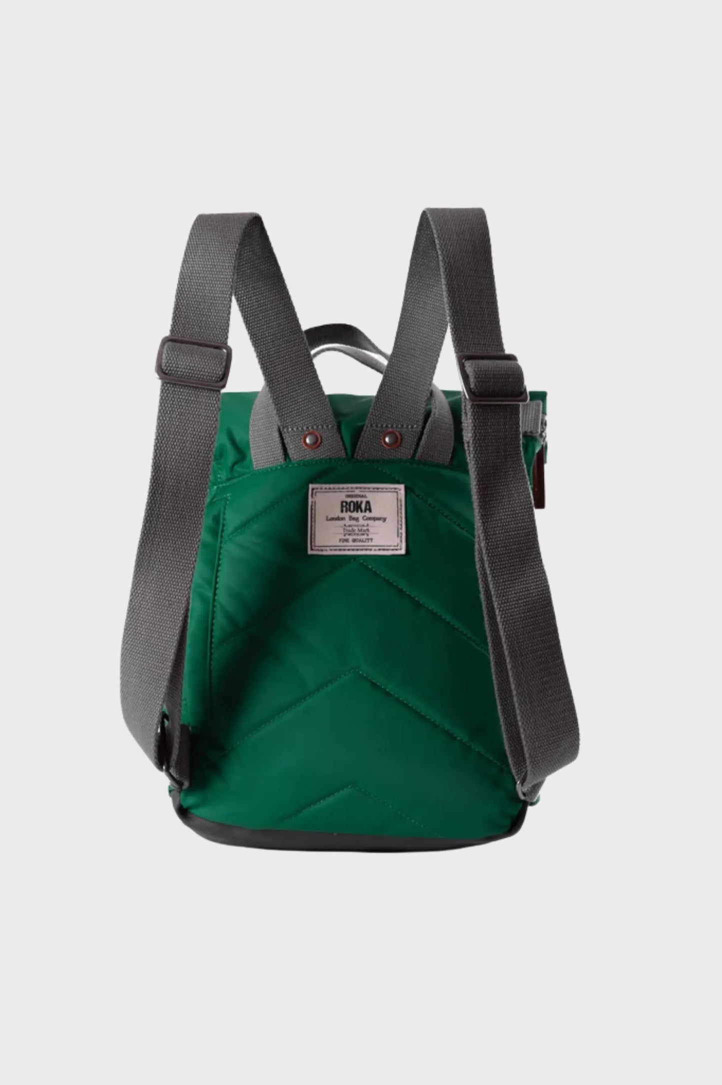 Roka London Mochila Canfield B Recycled Nylon Verde Small Who killed Bambi?