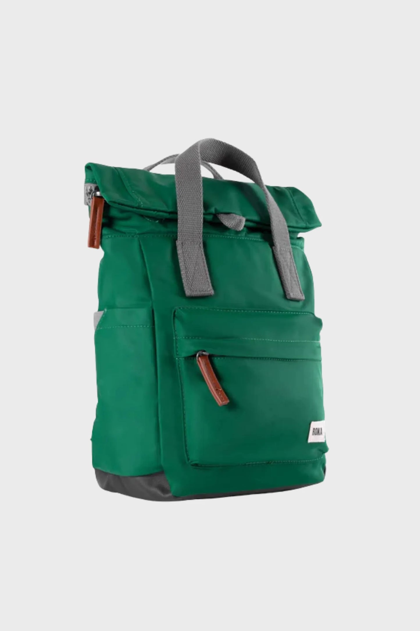 Roka London Mochila Canfield B Recycled Nylon Verde Small Who killed Bambi?