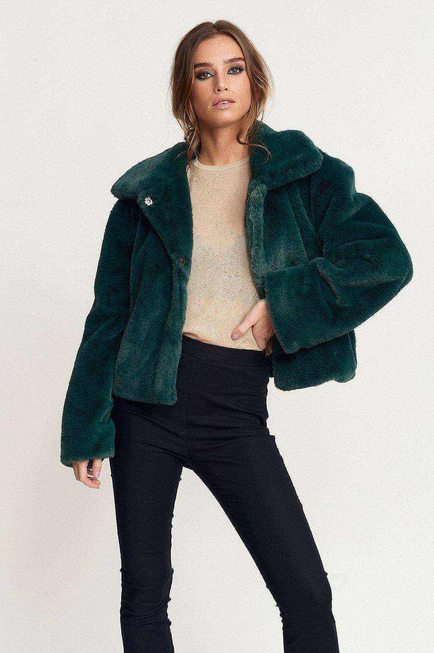 Rut & Circle Chaqueta Peluche Elin Mujer Who killed Bambi?