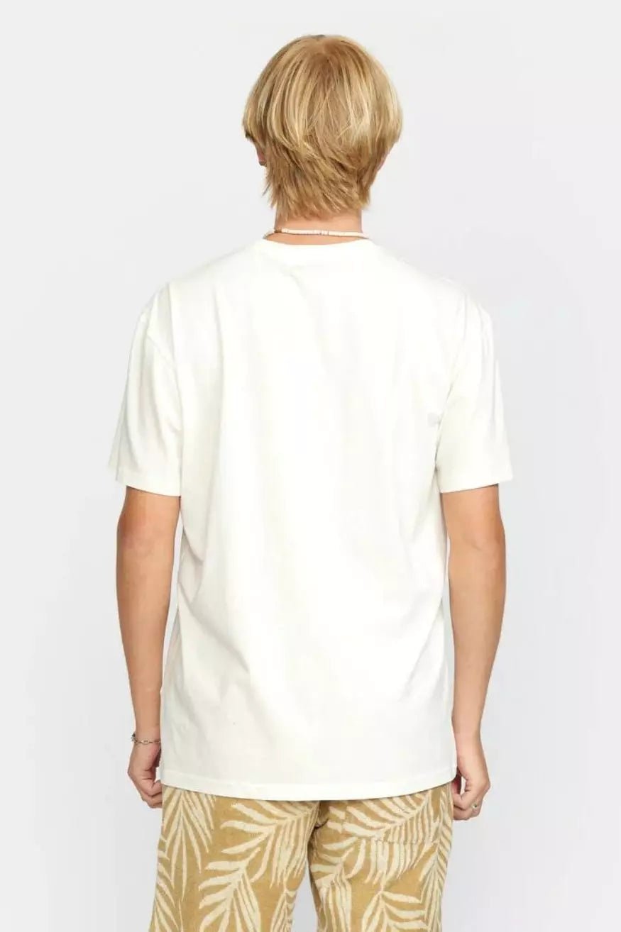 Rvlt Revolution Camiseta Hombre 1371 Roller Beige Who killed Bambi?