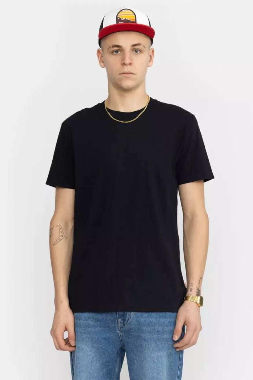 Rvlt Revolution Camiseta Hombre Basic Negra Who killed Bambi?