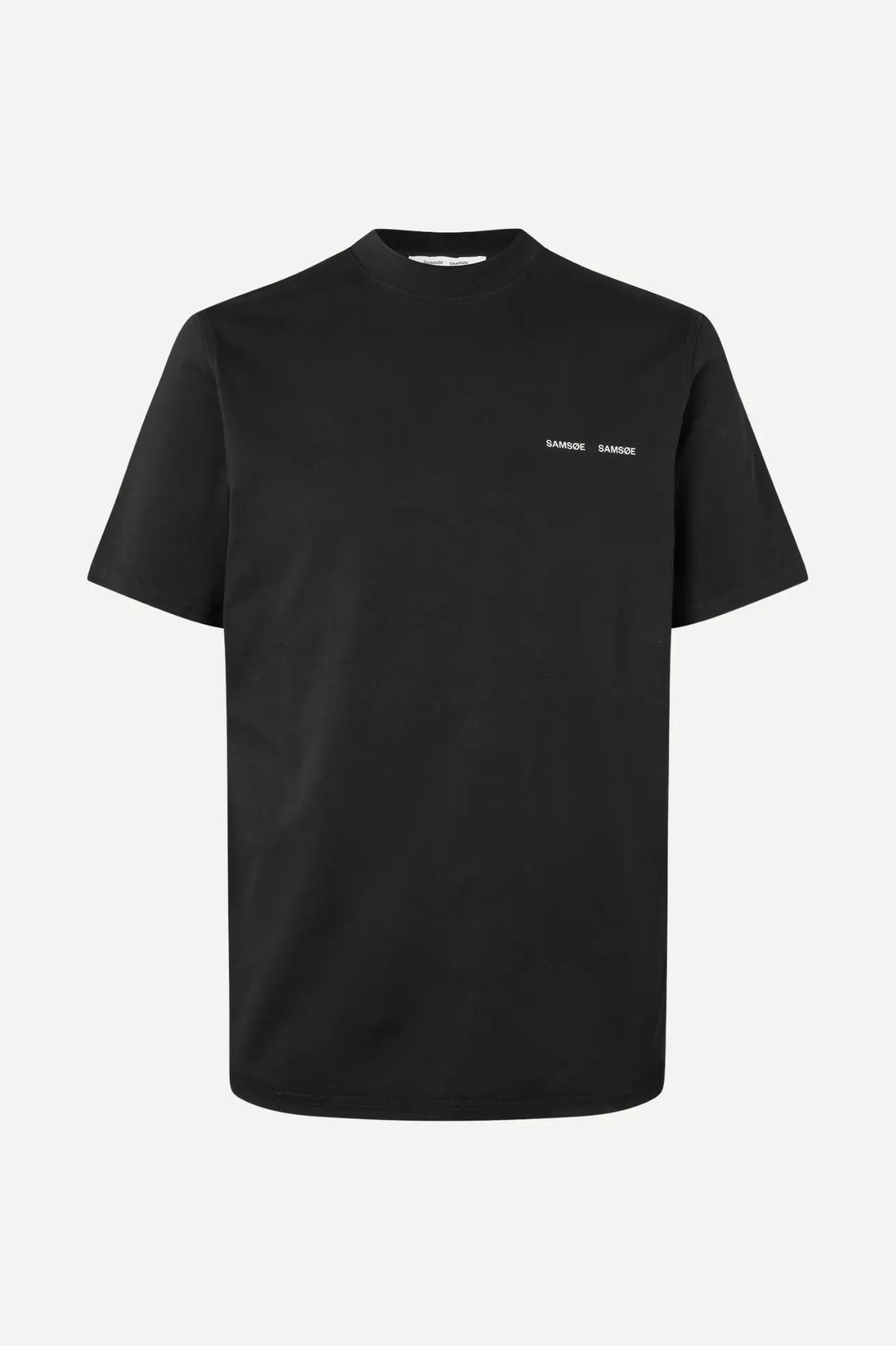 Samsøe Samsøe Camiseta Hombre Norsbro Negra Who killed Bambi?