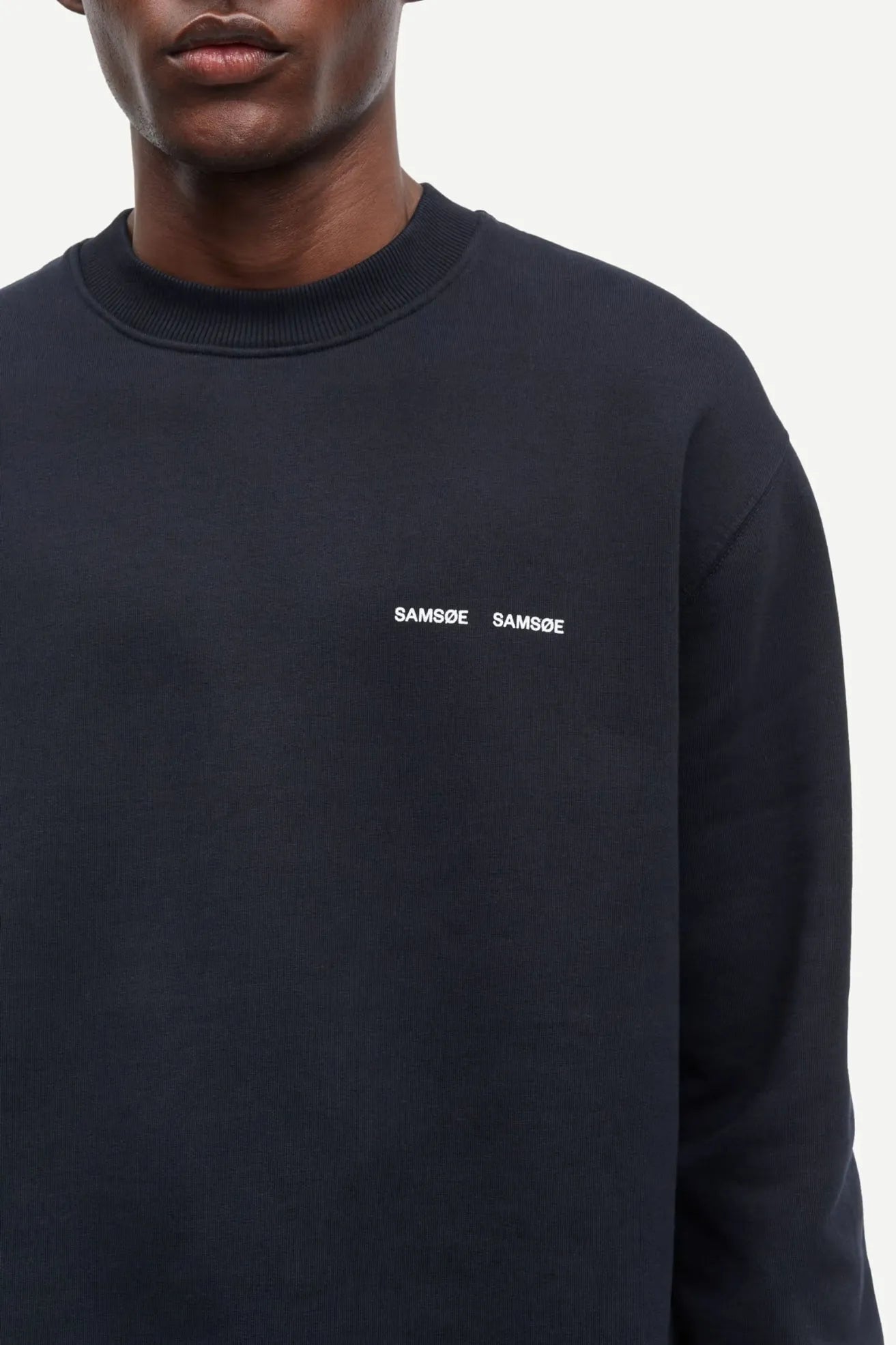 Samsøe Samsøe Sudadera Hombre Norsbro Azul Who killed Bambi?