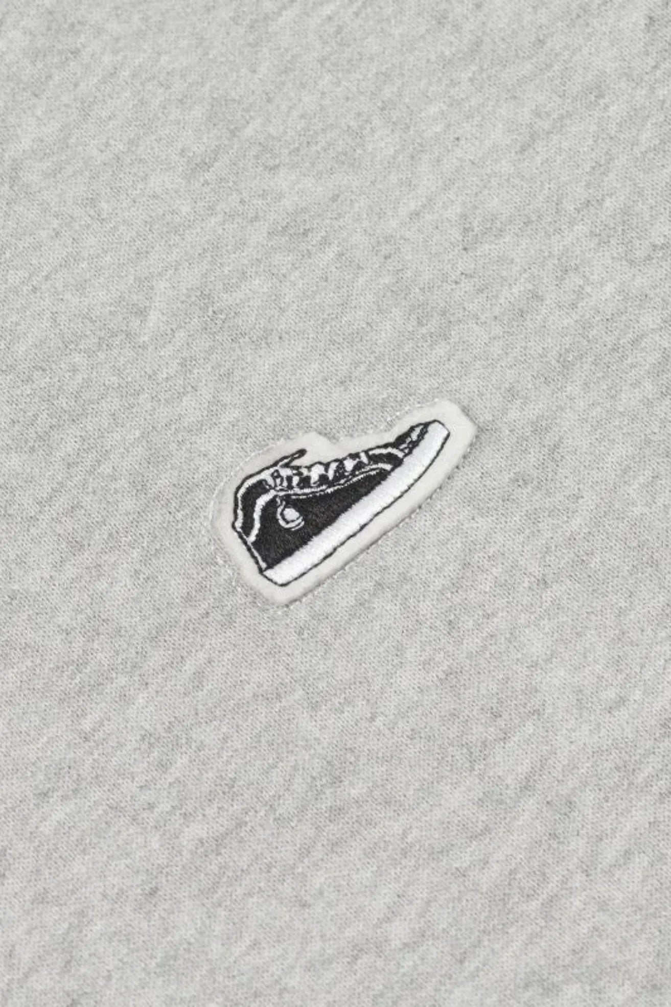 Sanjo Sudadera Hombre K100 Patch Gris Who killed Bambi?