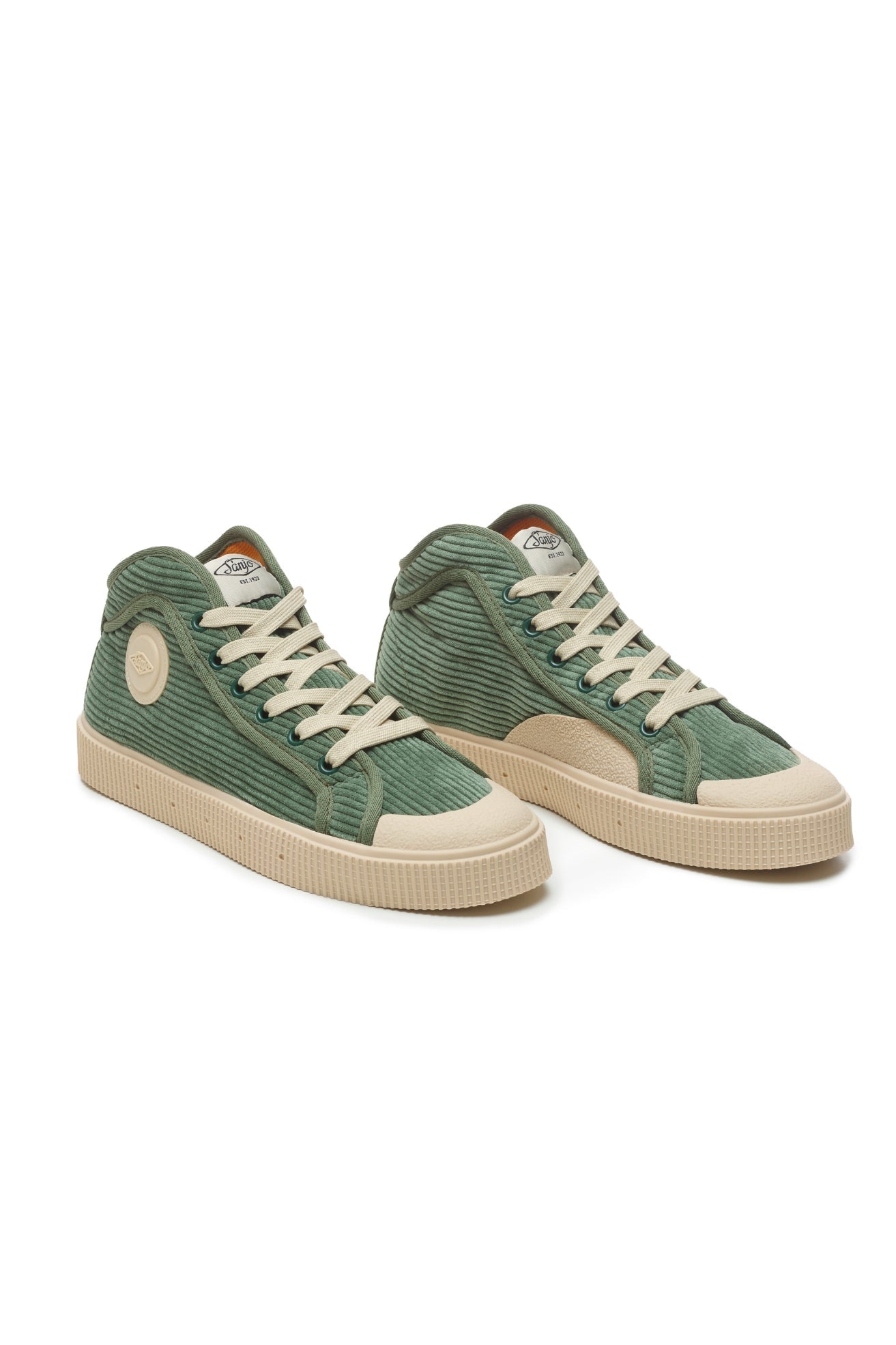 Sanjo Zapatillas Mujer K100 Pana Verde Who killed Bambi?