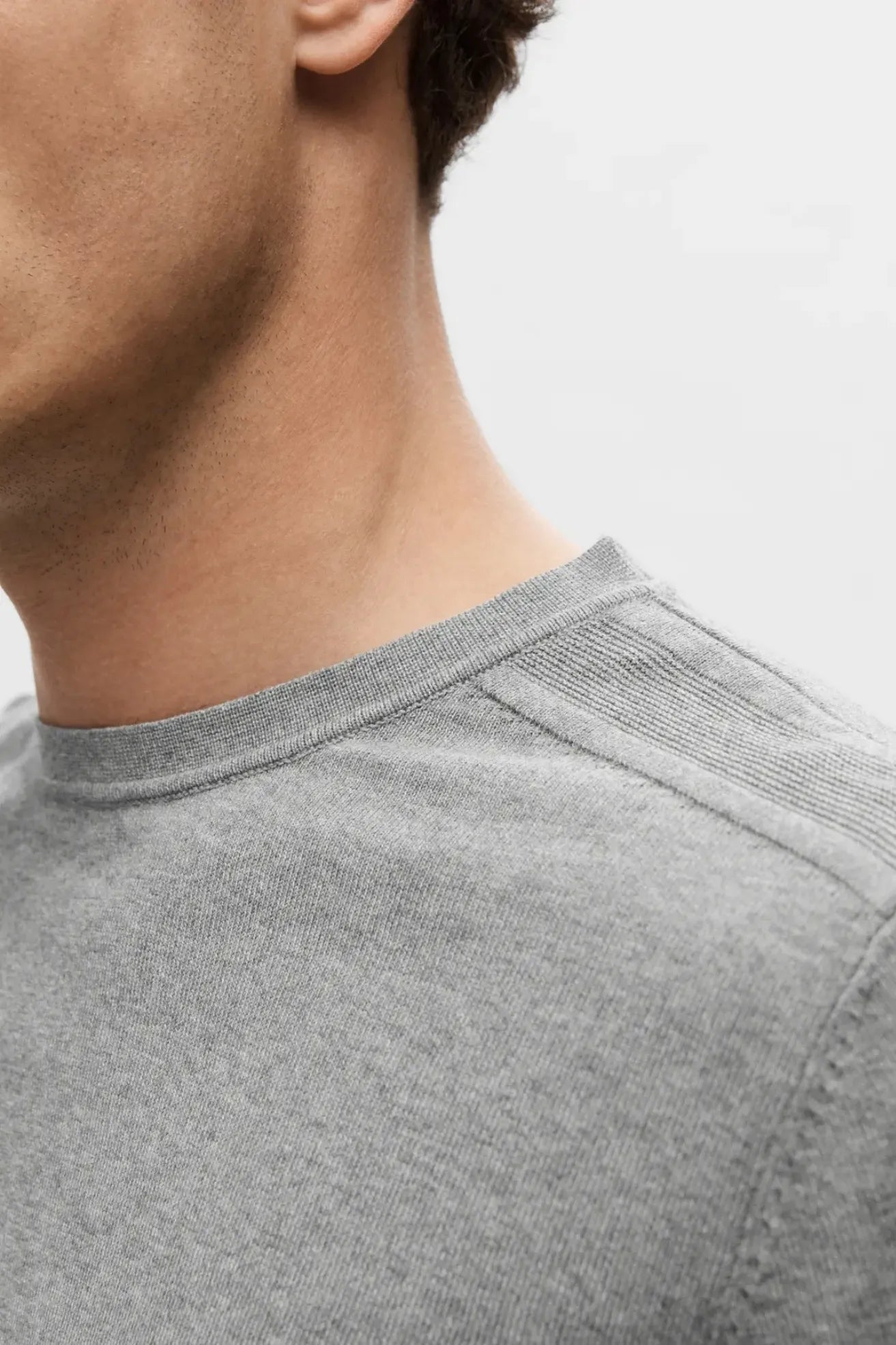 Selected Homme Jersey Hombre Berg Gris Who killed Bambi?