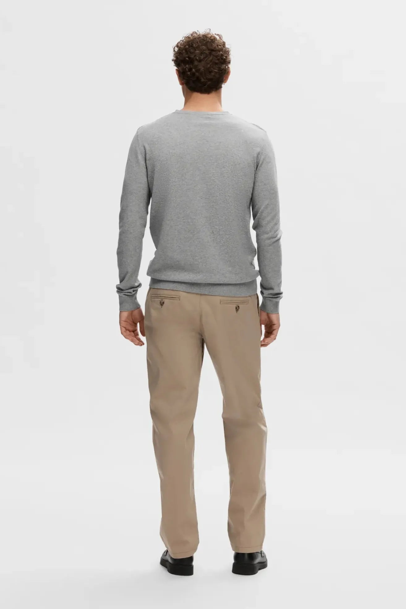 Selected Homme Jersey Hombre Berg Gris Who killed Bambi?