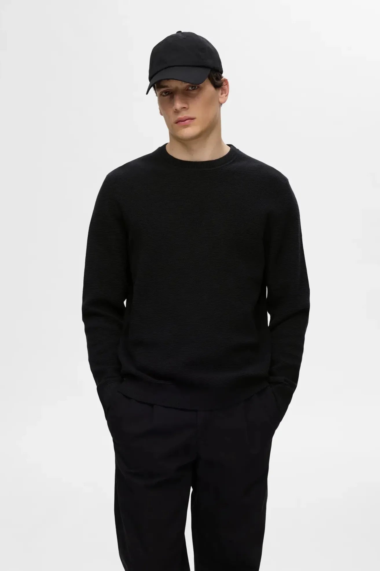 Selected Homme Jersey Hombre SLHROSS Negro Who killed Bambi?