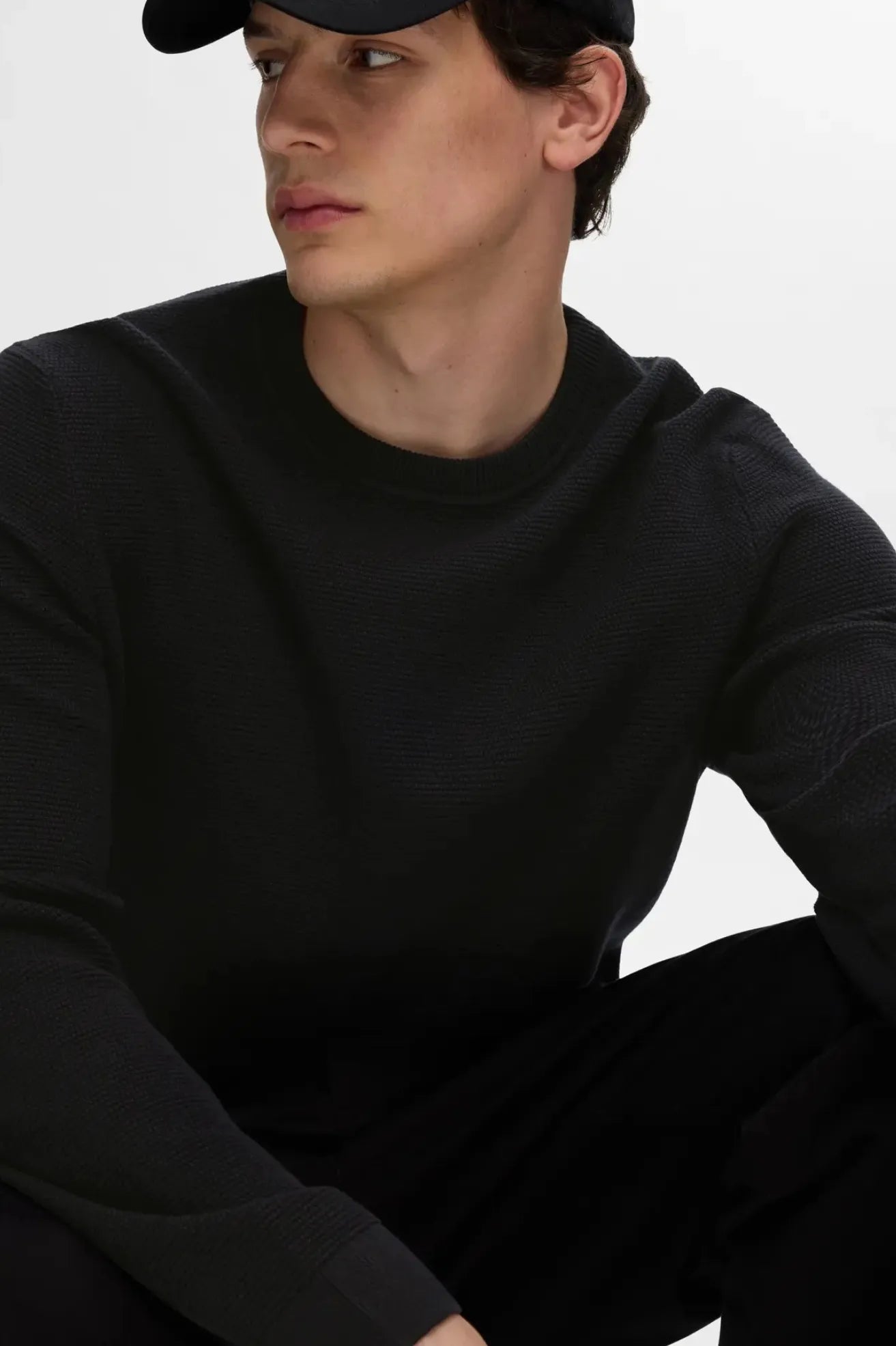 Selected Homme Jersey Hombre SLHROSS Negro Who killed Bambi?