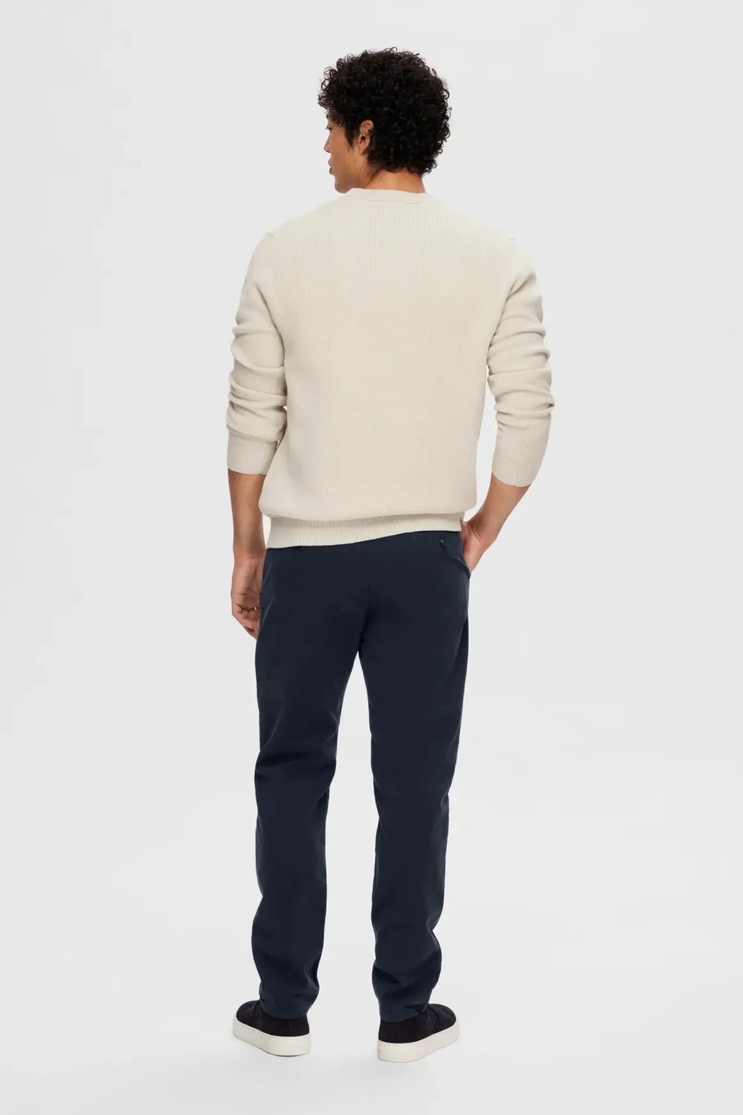 Selected Homme Jersey Hombre Slhdane Beige Who killed Bambi?