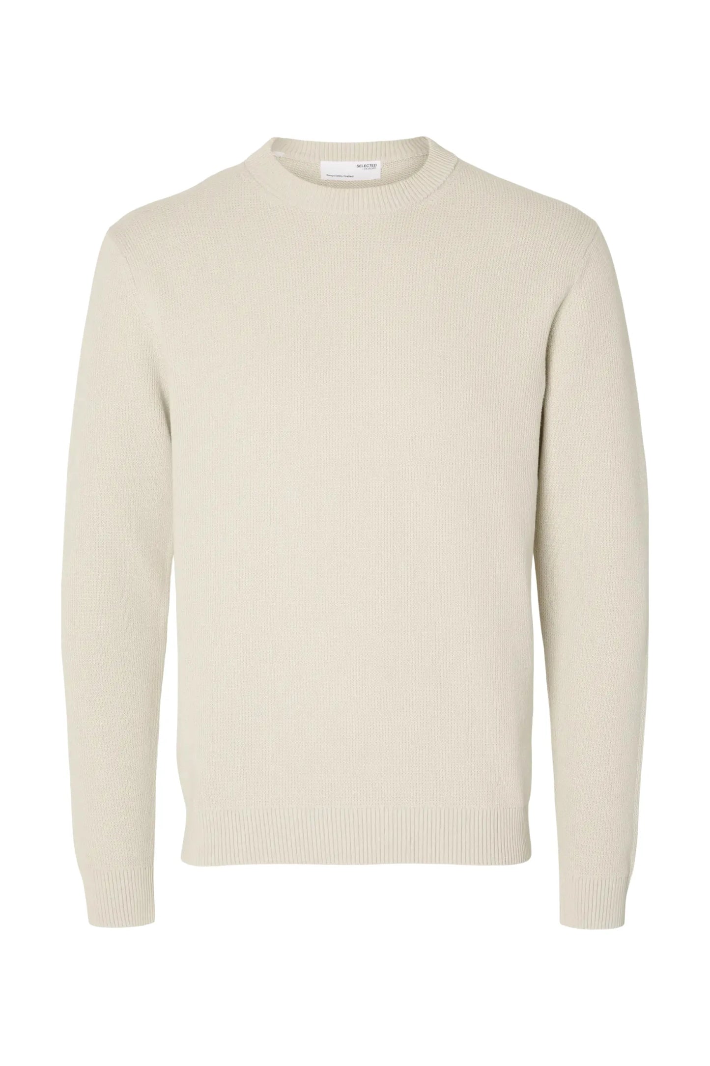 Selected Homme Jersey Hombre Slhdane Beige Who killed Bambi?
